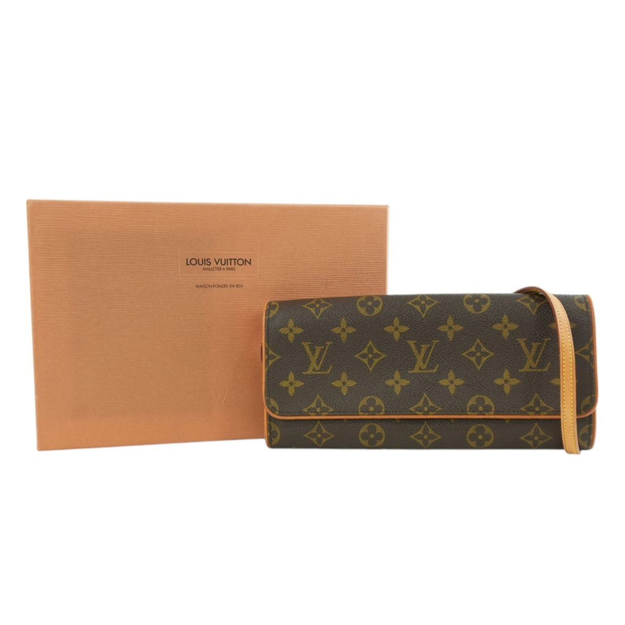 Louis Vuitton Pochette Twin GM Shoulder Bag Used