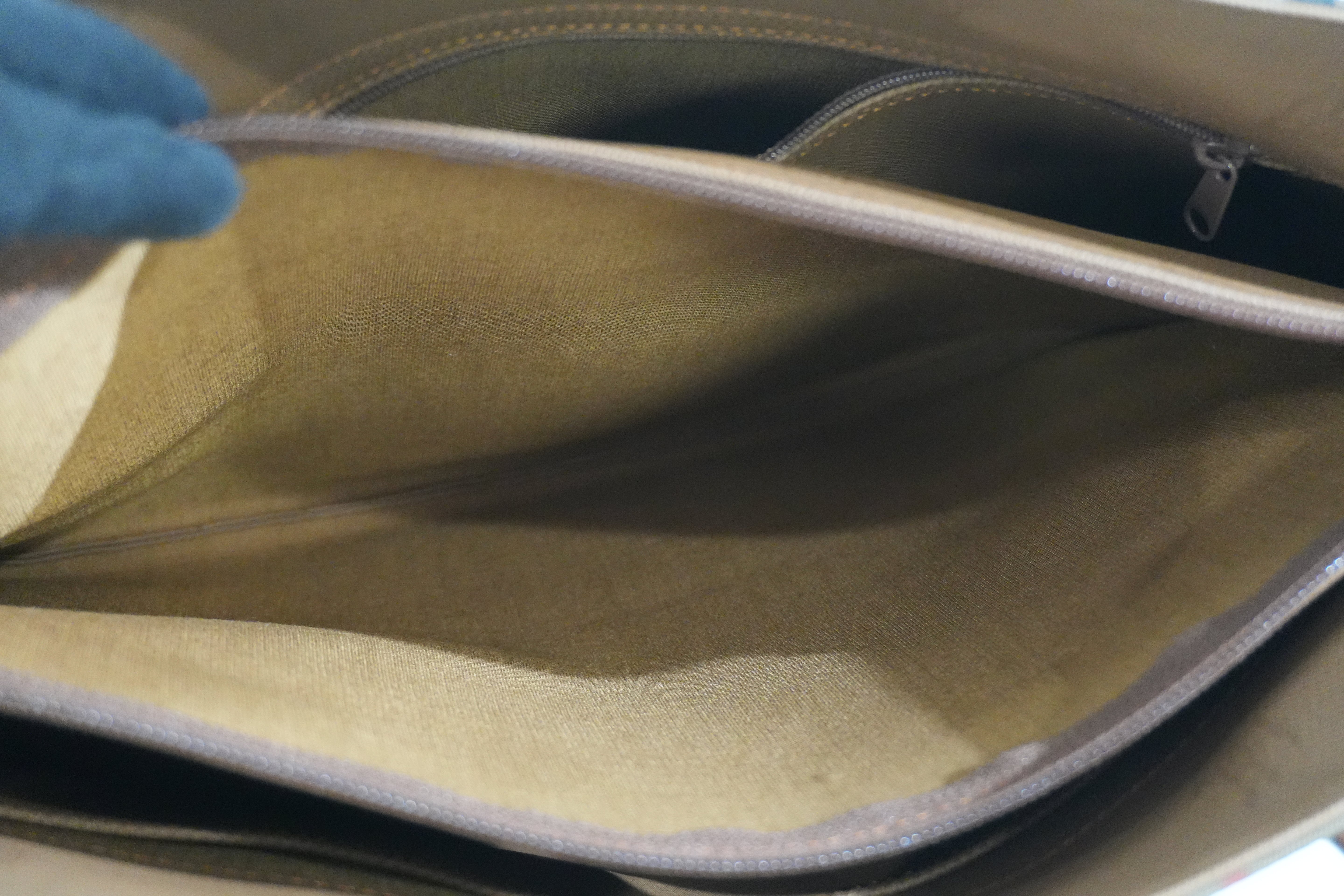 Pre-owned Burberry Haymarket Tote Bag Beige