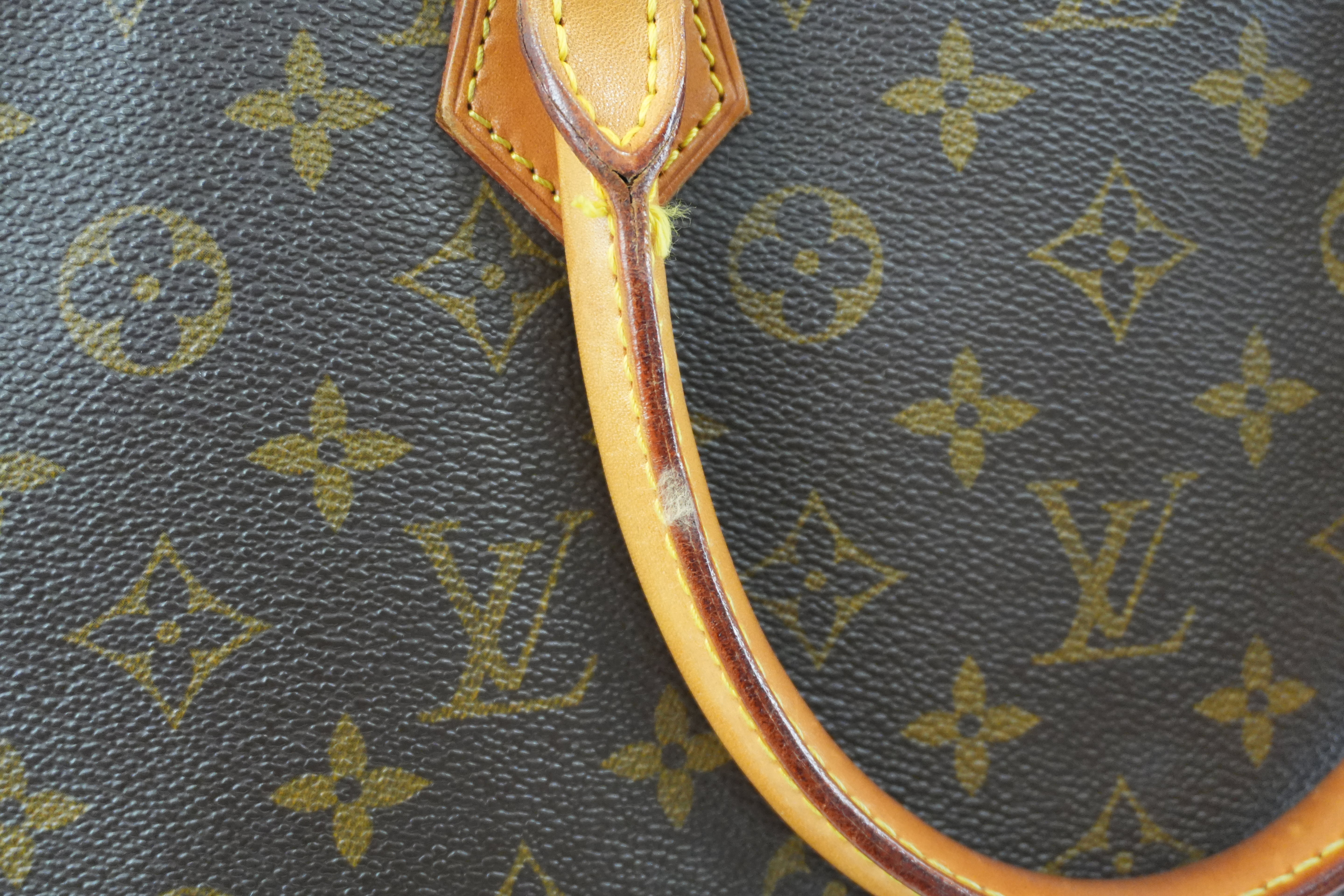 Louis Vuitton Monogram Sac Plat Tote Bag Used