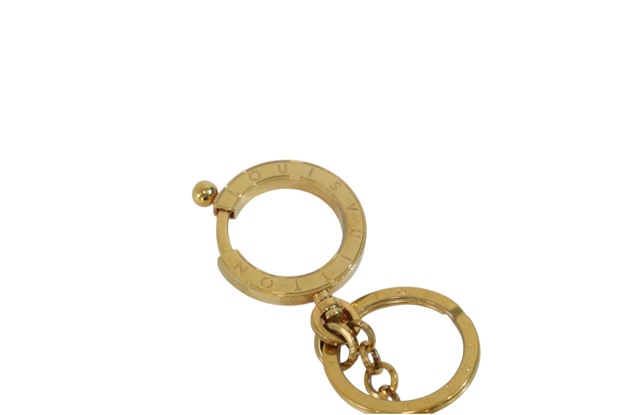 Pre-owned Louis Vuitton Bag Charm Gold tone