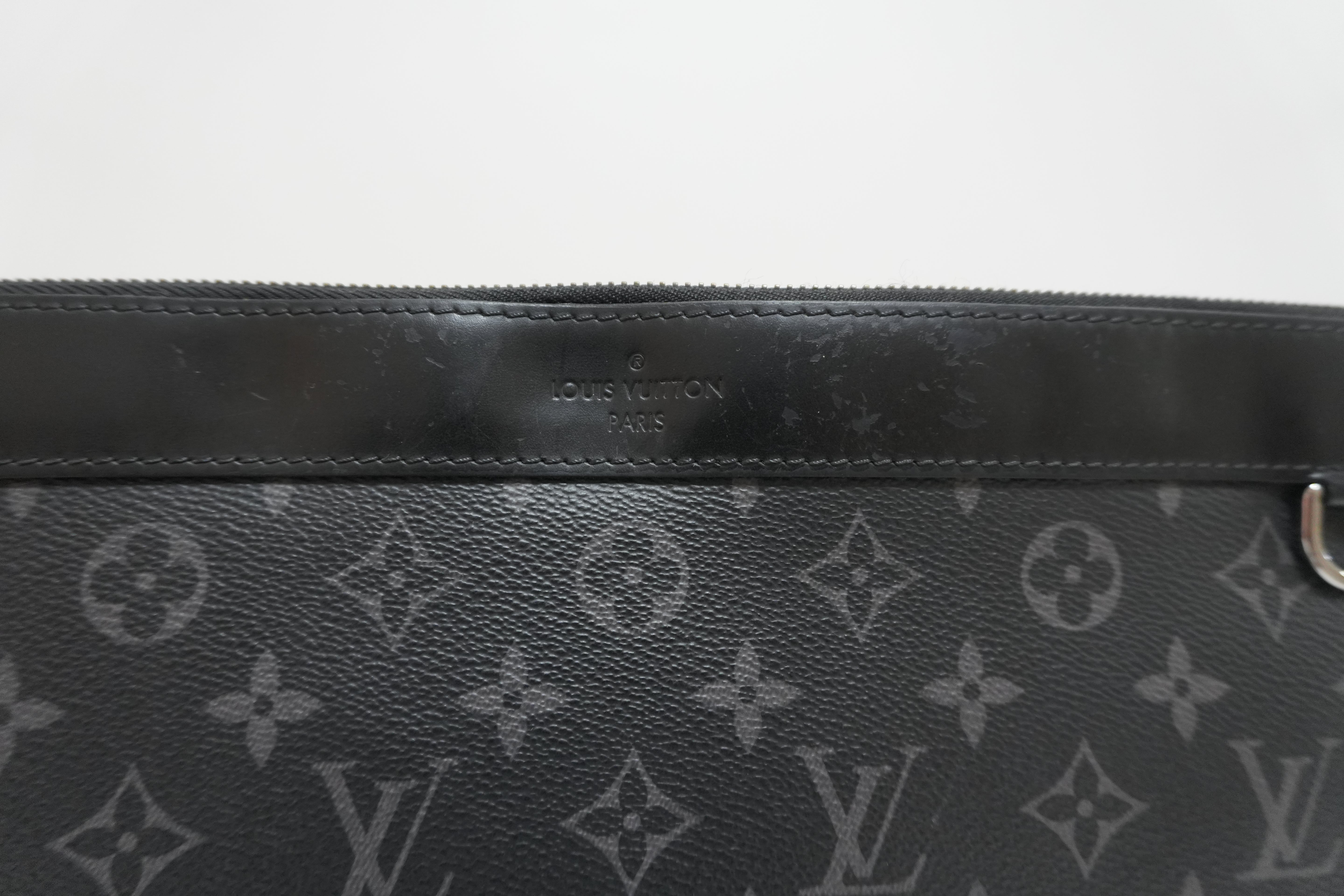 Louis Vuitton Eclipse Pochette Discovery Clutch Used