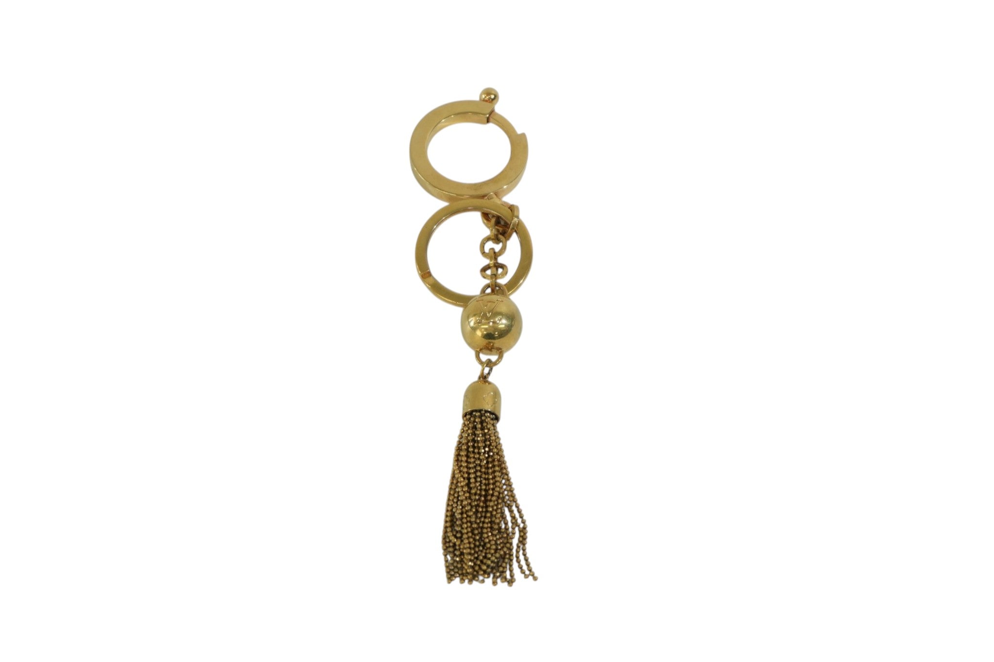 Pre-owned Louis Vuitton Bag Charm Gold tone