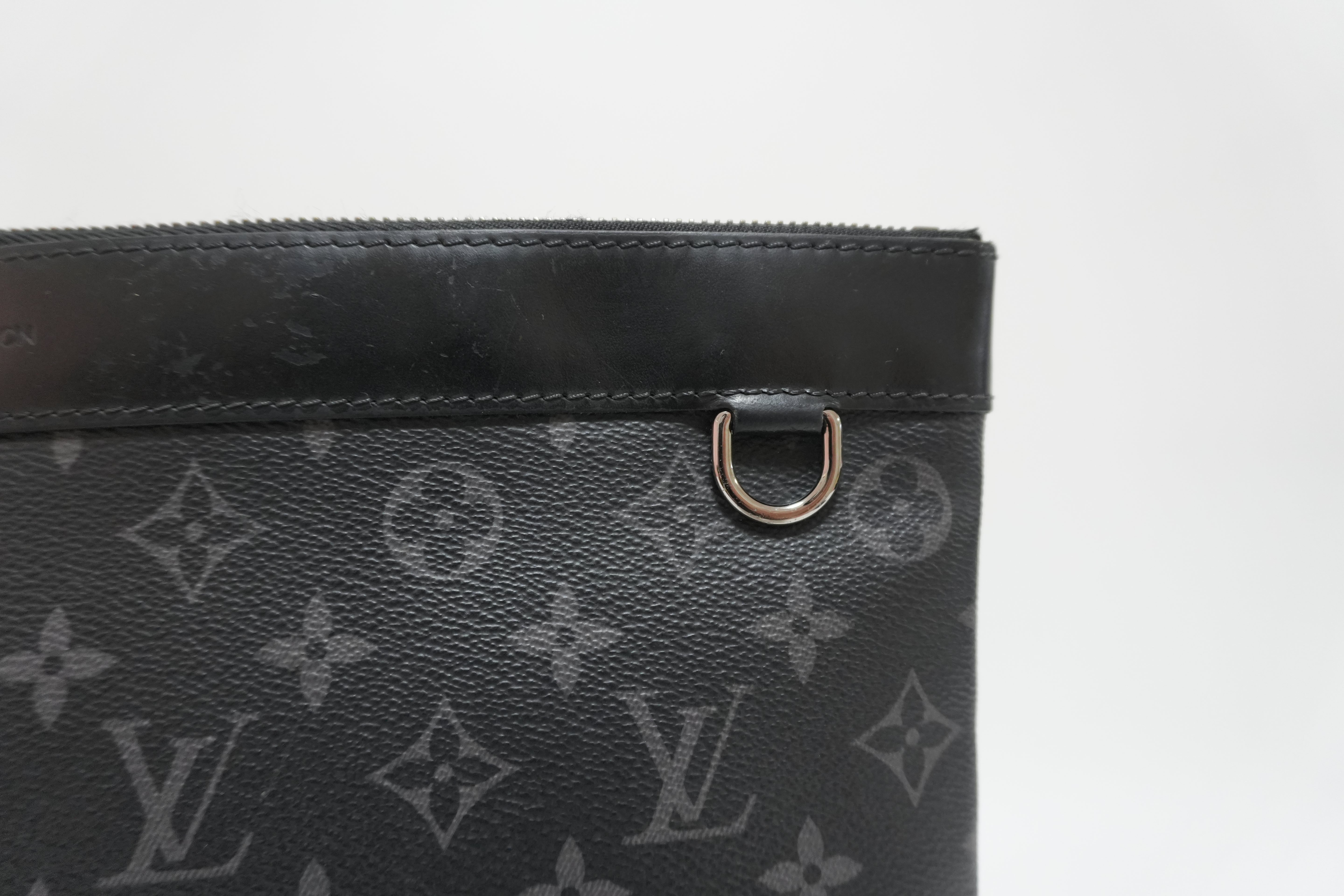 Louis Vuitton Eclipse Pochette Discovery Clutch Used