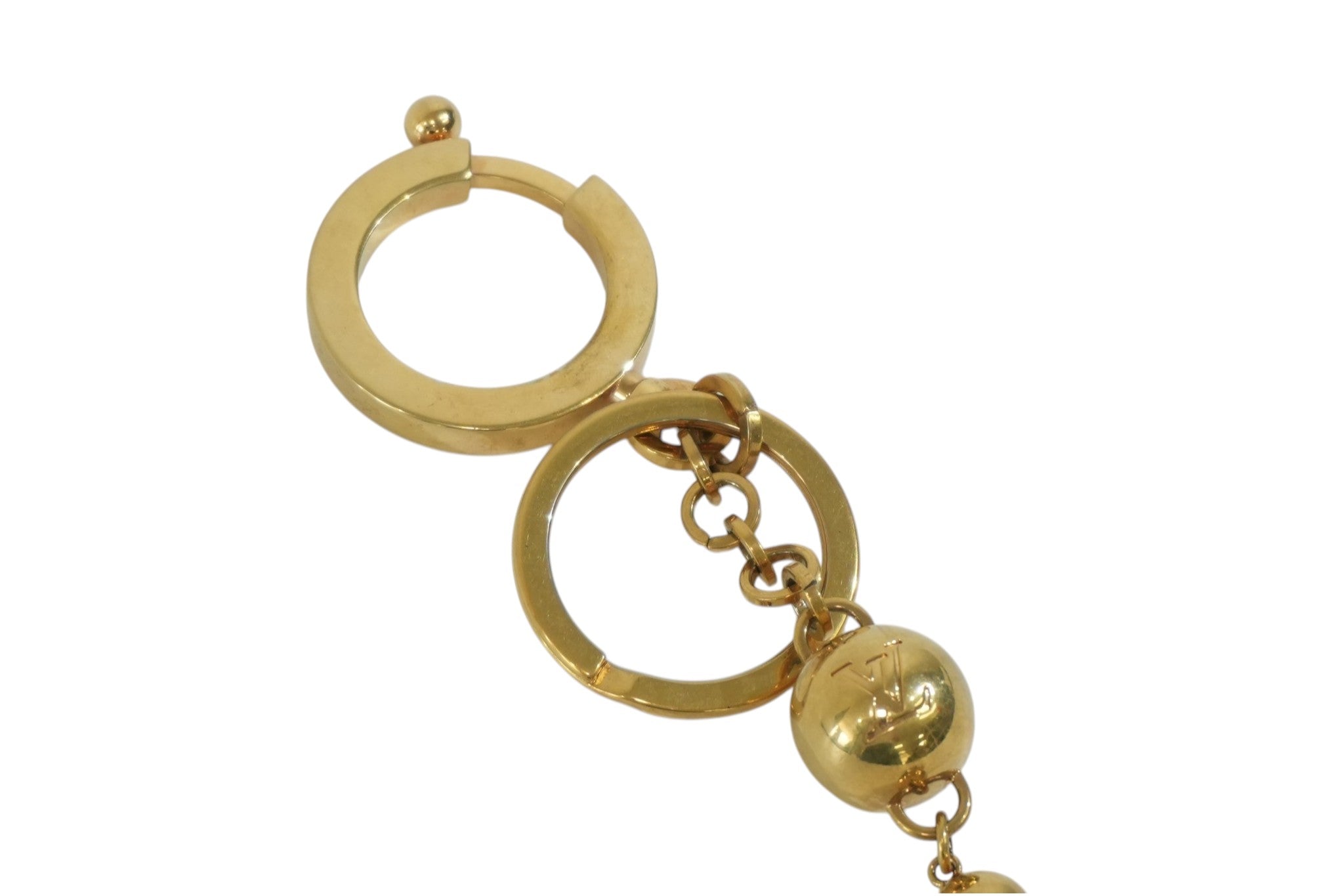 Pre-owned Louis Vuitton Bag Charm Gold tone