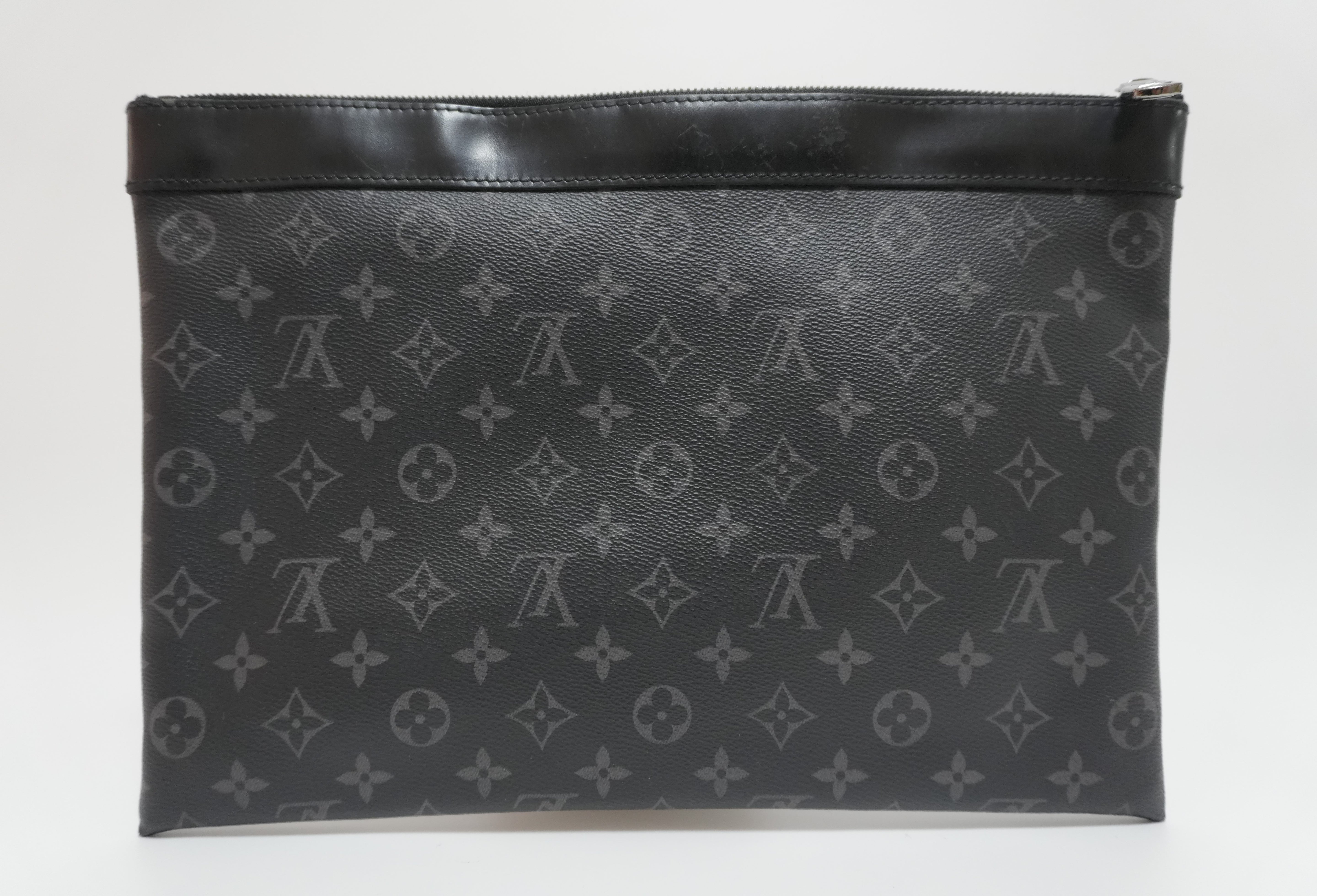 Louis Vuitton Eclipse Pochette Discovery Clutch Used
