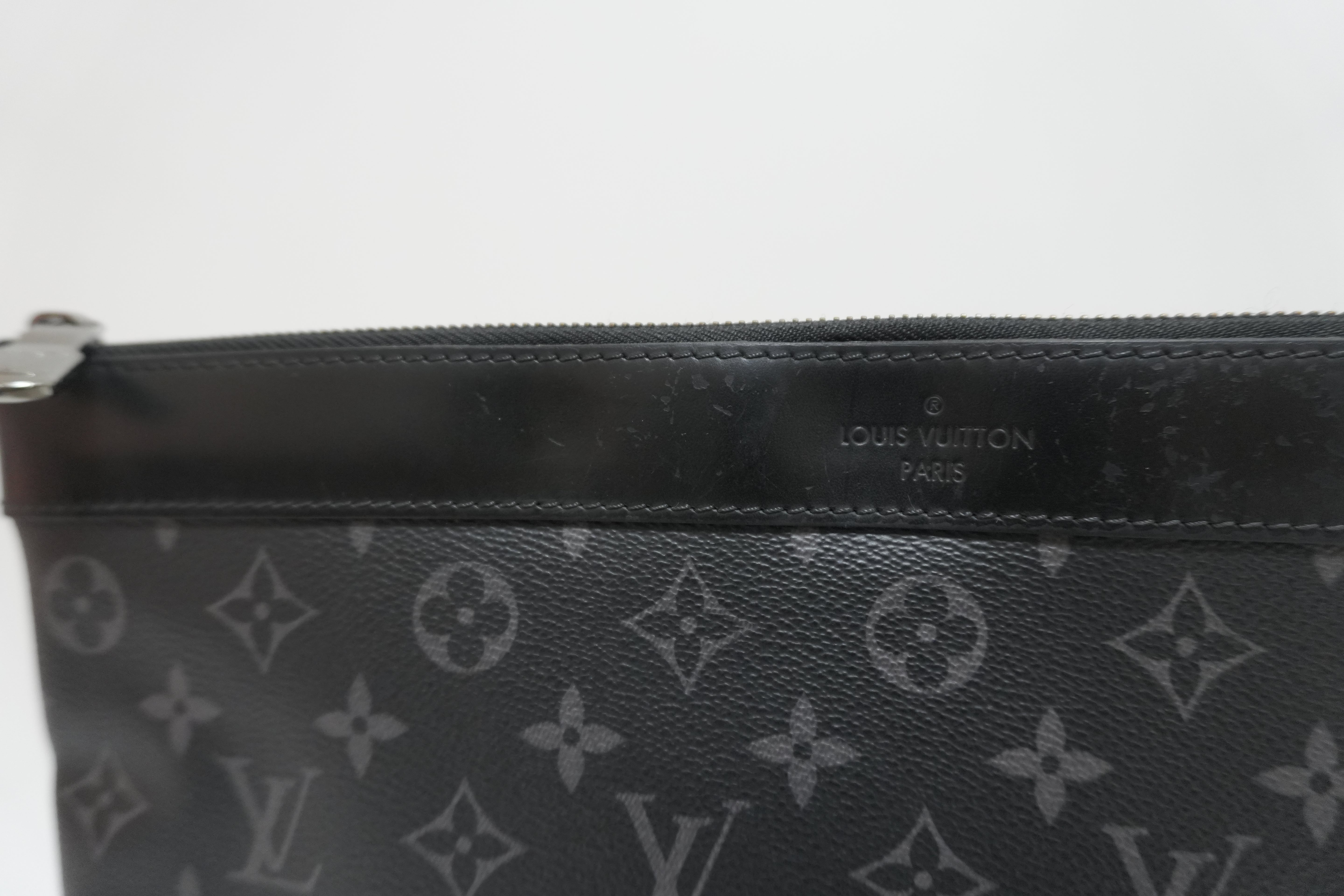 Louis Vuitton Eclipse Pochette Discovery Clutch Used