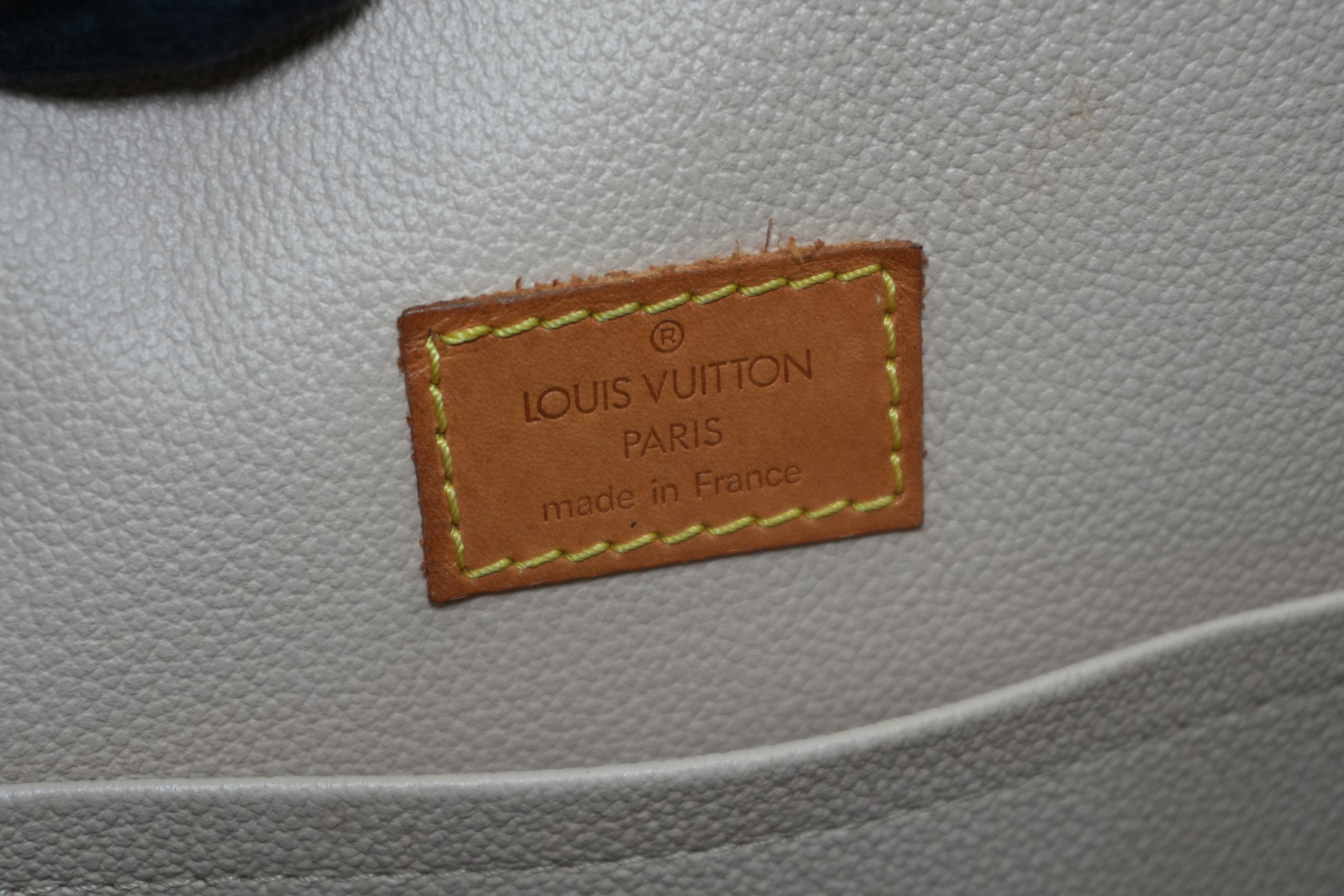 Louis Vuitton Monogram Sac Plat Tote Bag Used