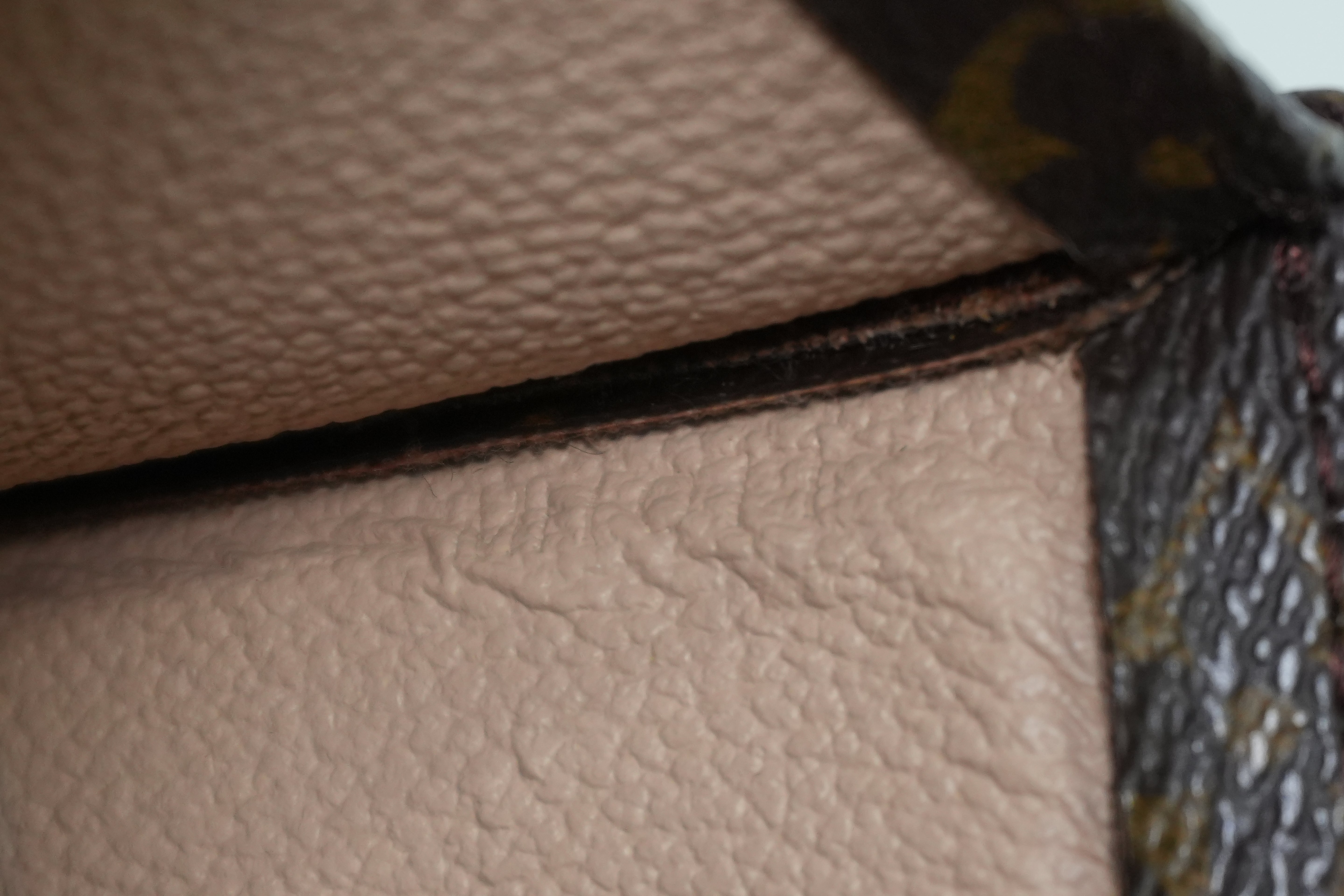 Louis Vuitton Monogram Sac Plat Tote Bag Used