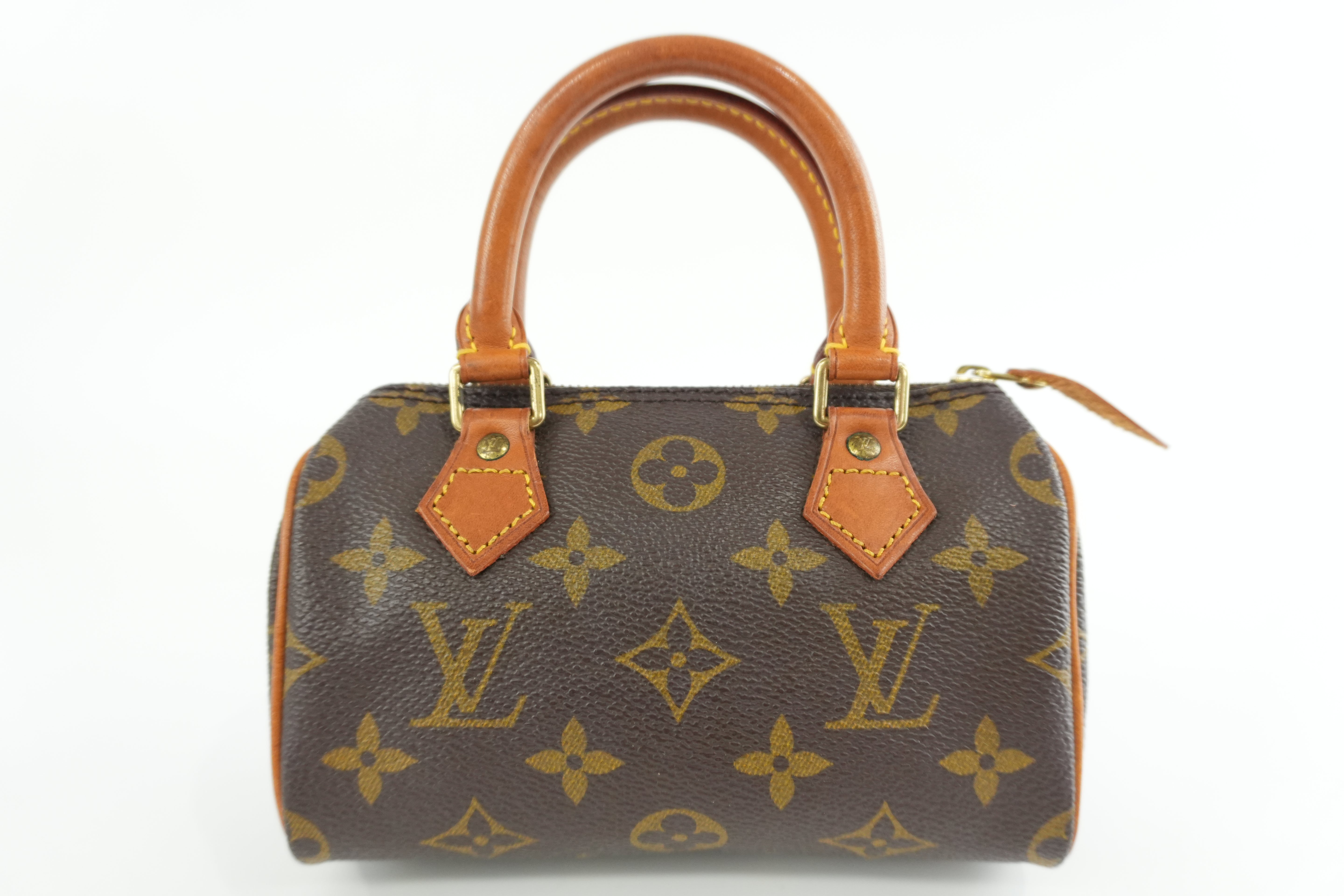 Louis Vuitton Monogram Mini Speedy Handbag Used