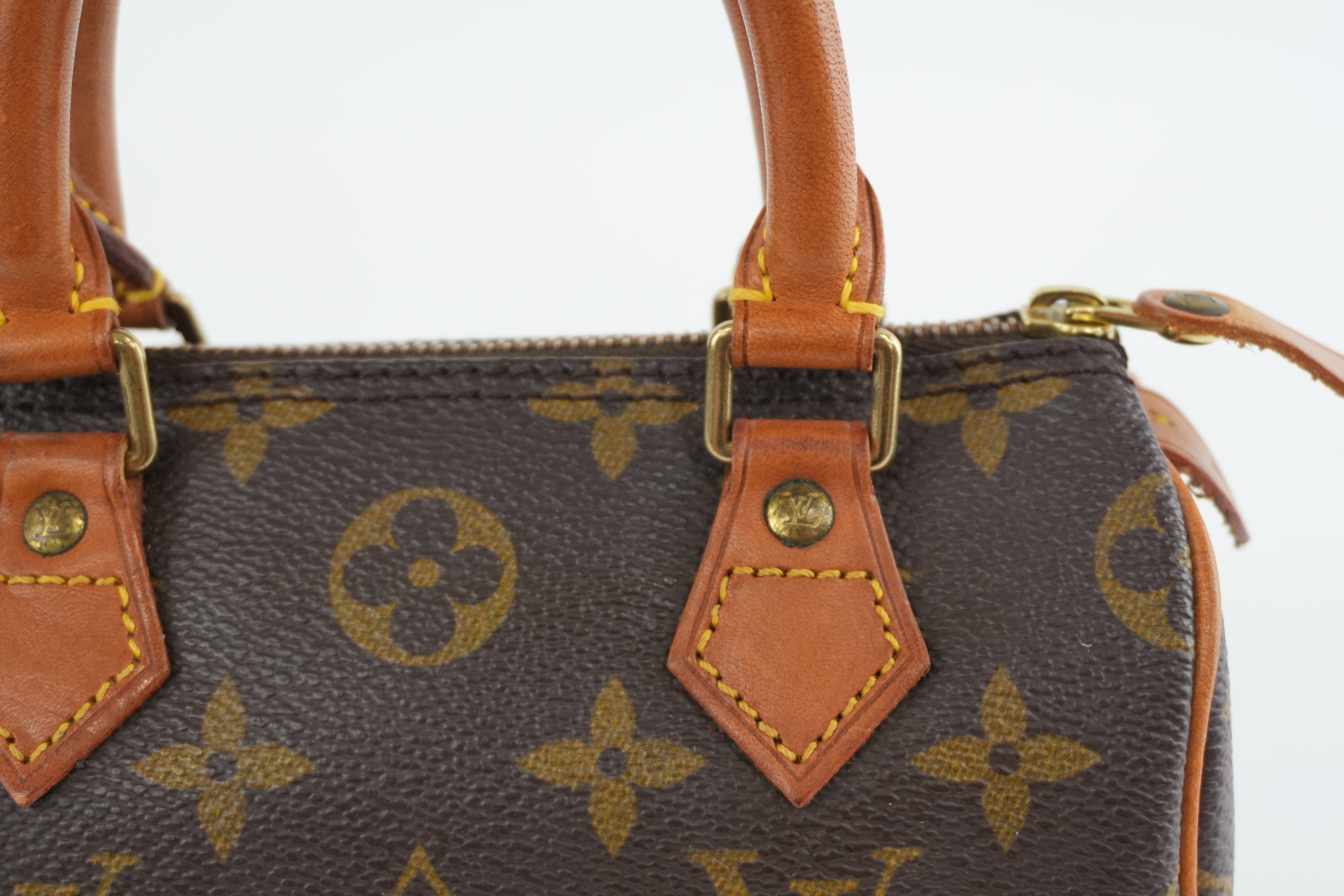 Louis Vuitton Monogram Mini Speedy Handbag Used