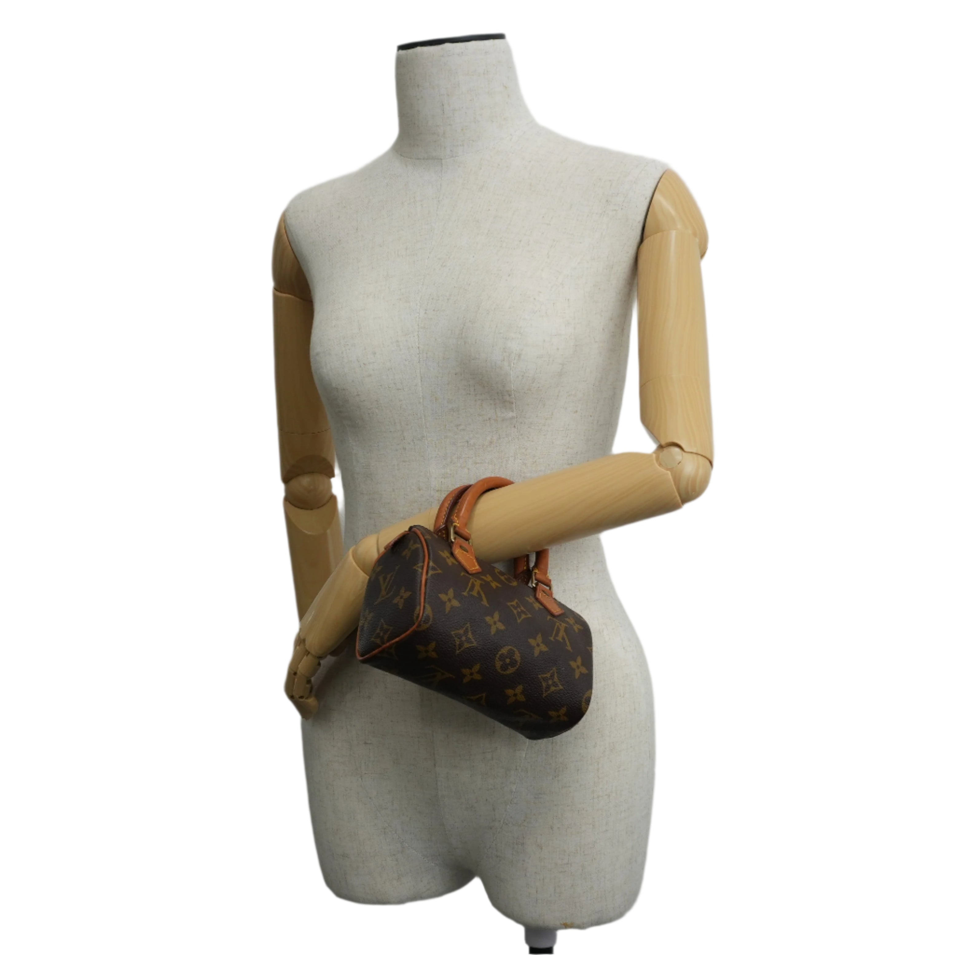 Louis Vuitton Monogram Mini Speedy Handbag Used