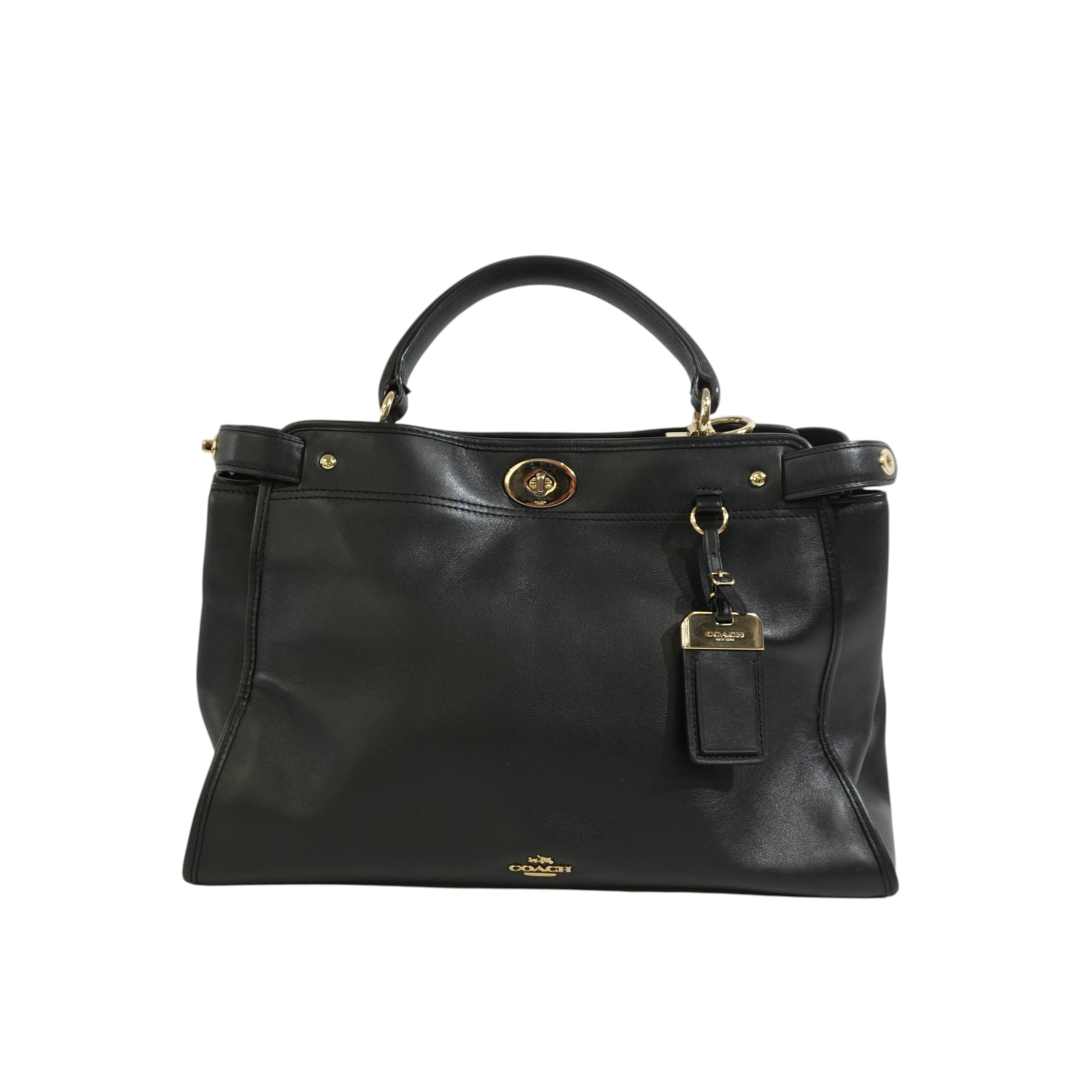 Pre-owned Coach Handbag Black