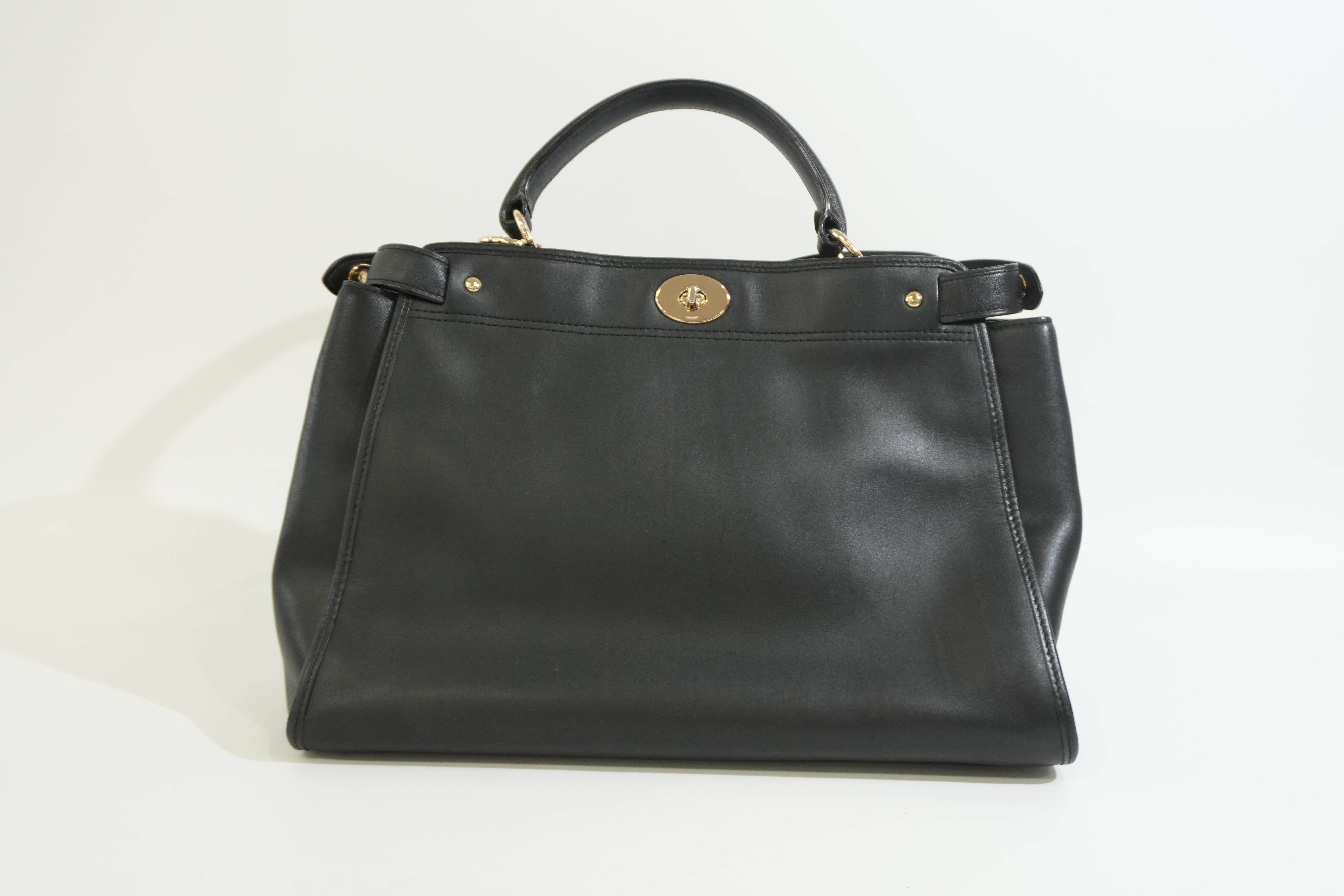 Pre-owned Coach Handbag Black