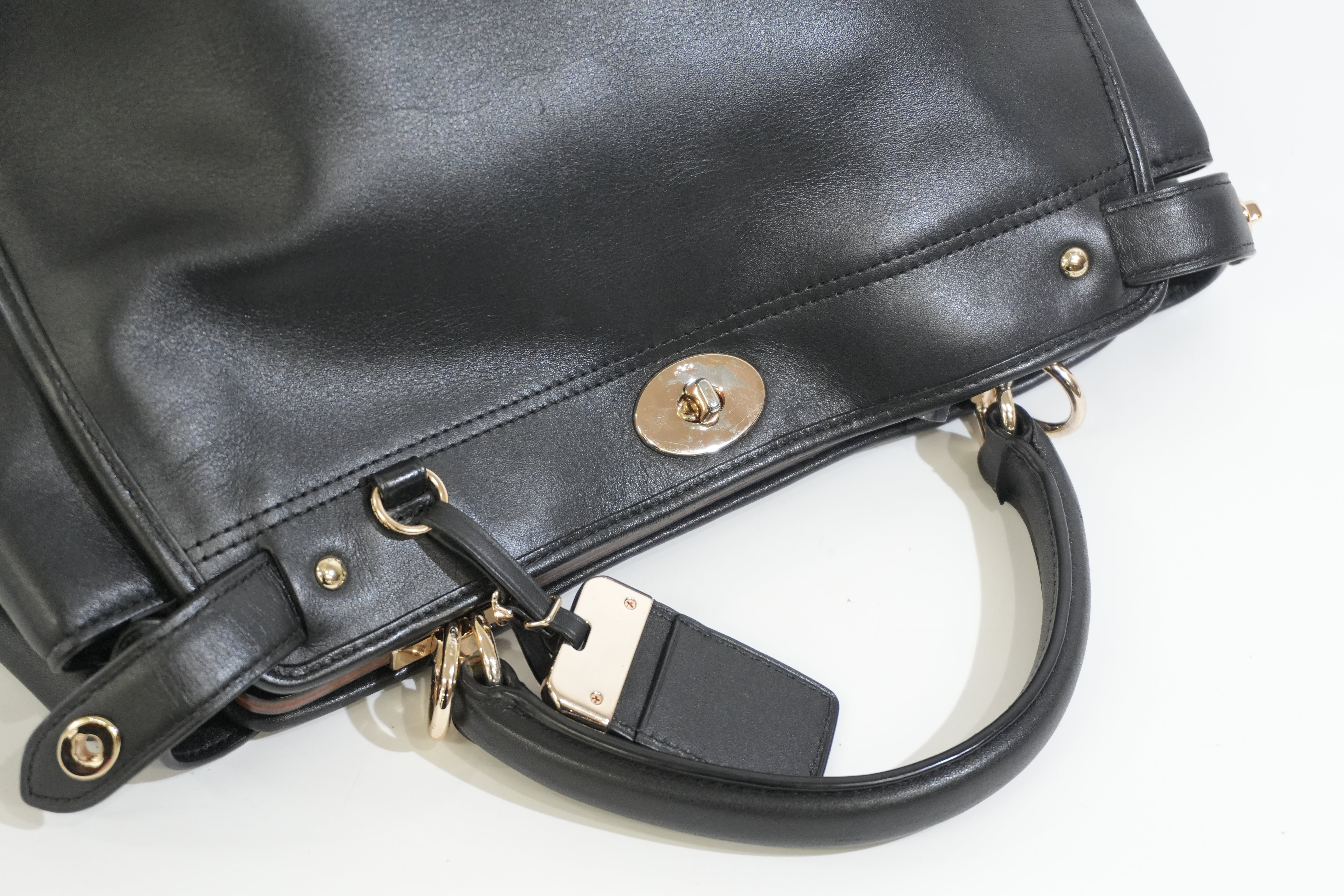 Pre-owned Coach Handbag Black