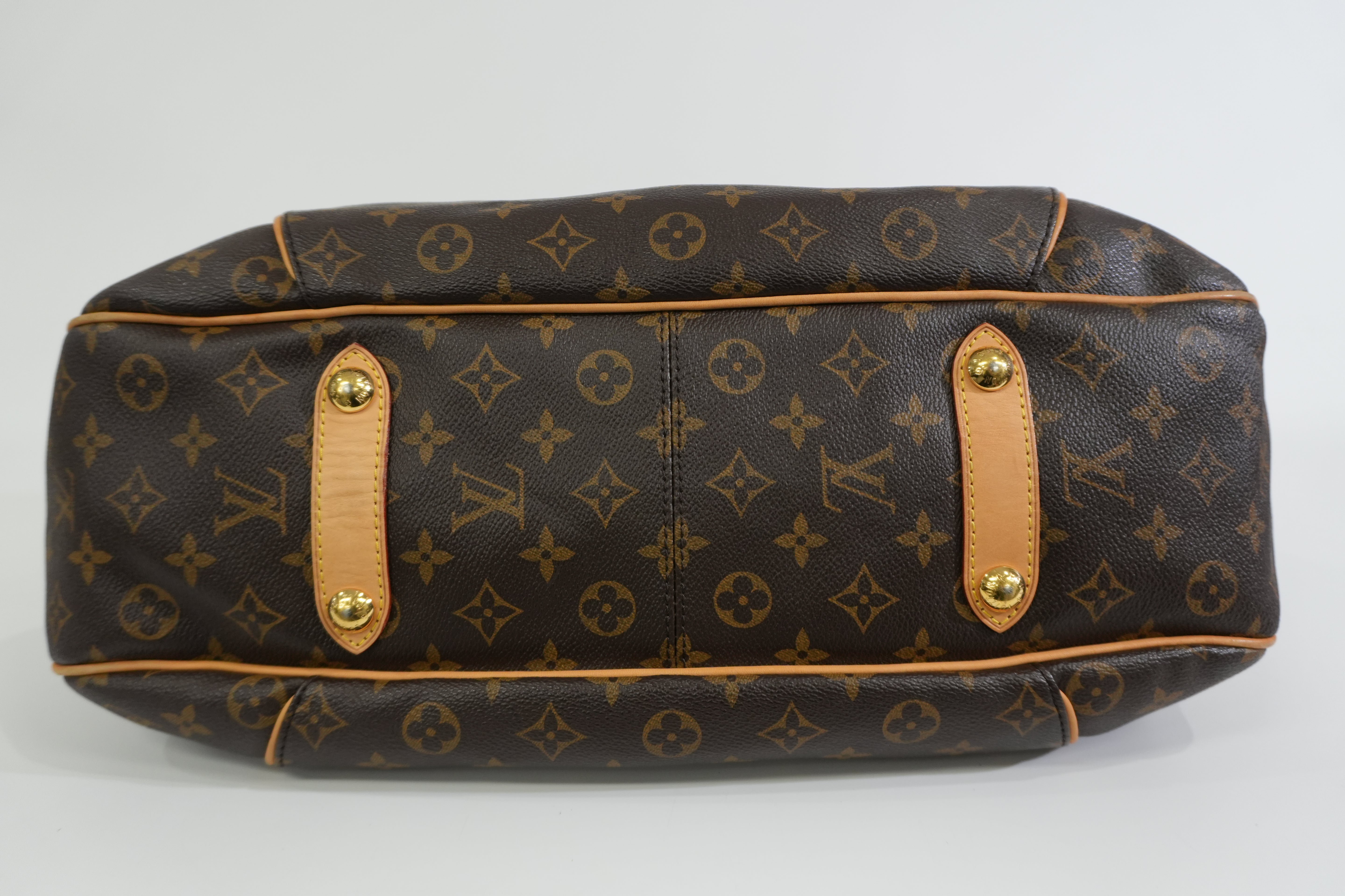 Pre-owned Louis Vuitton Monogram Galliera GM Hobo Tote Bag