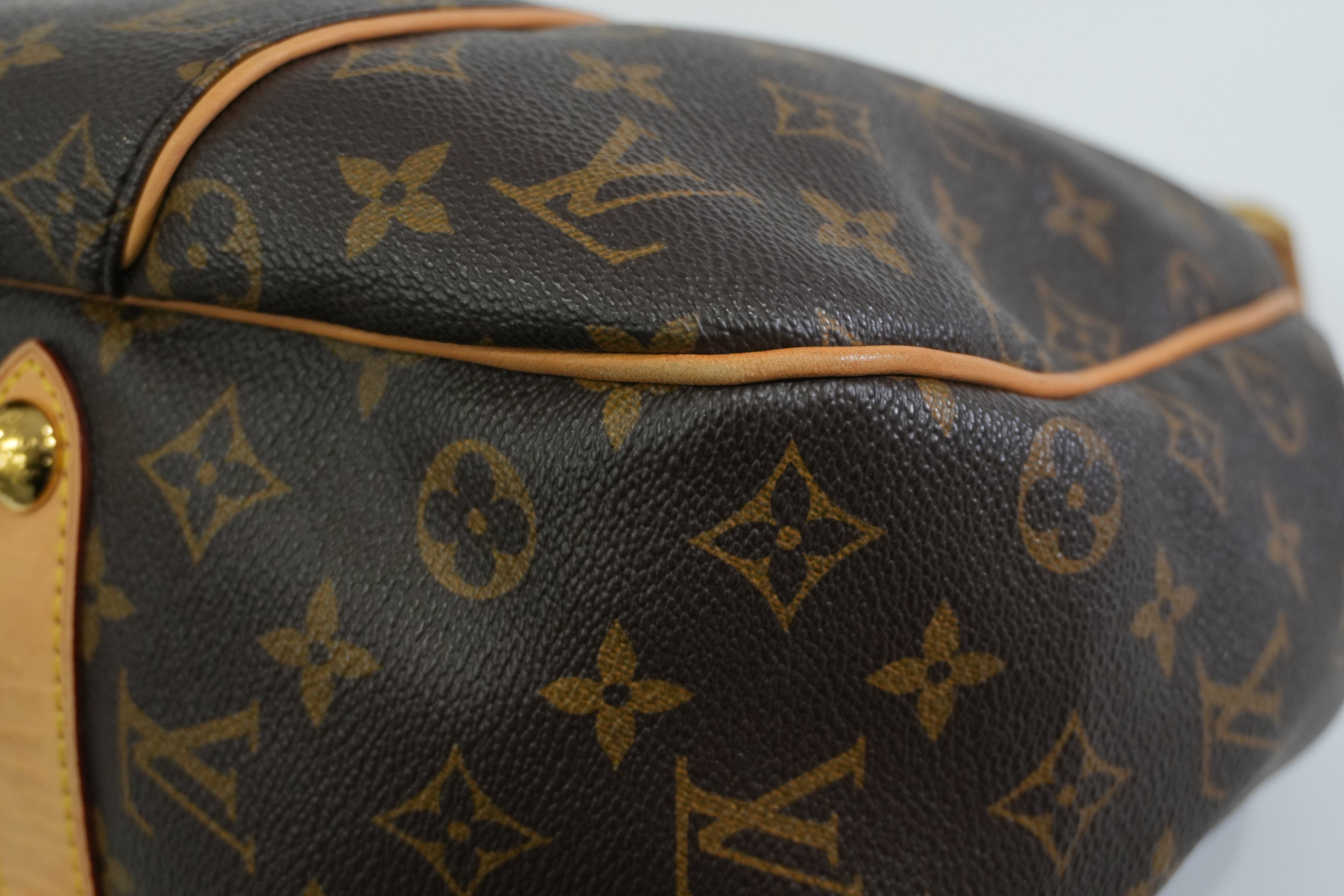 Pre-owned Louis Vuitton Monogram Galliera GM Hobo Tote Bag
