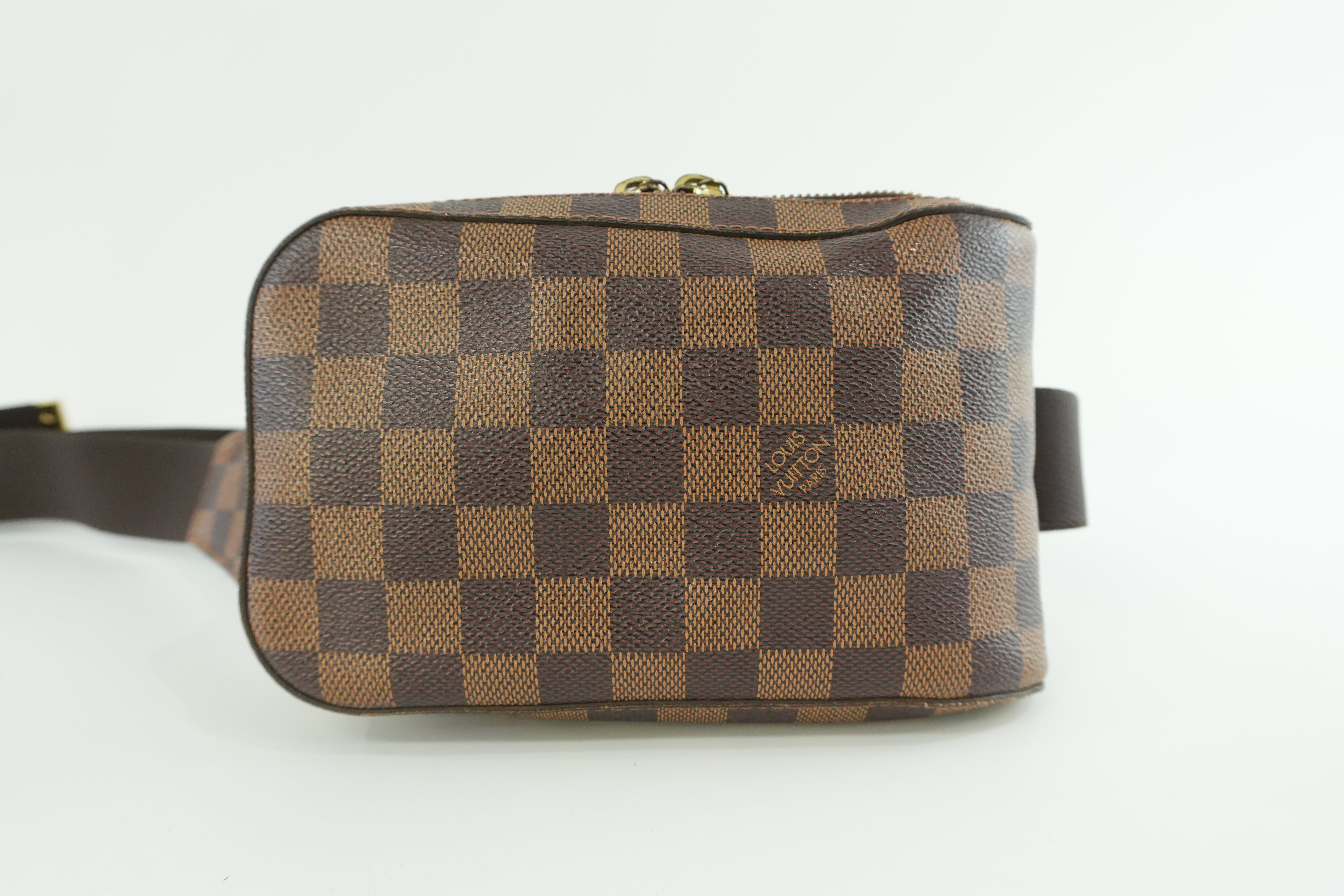 Louis Vuitton Damier Ebene Geronimo Body Bag Used