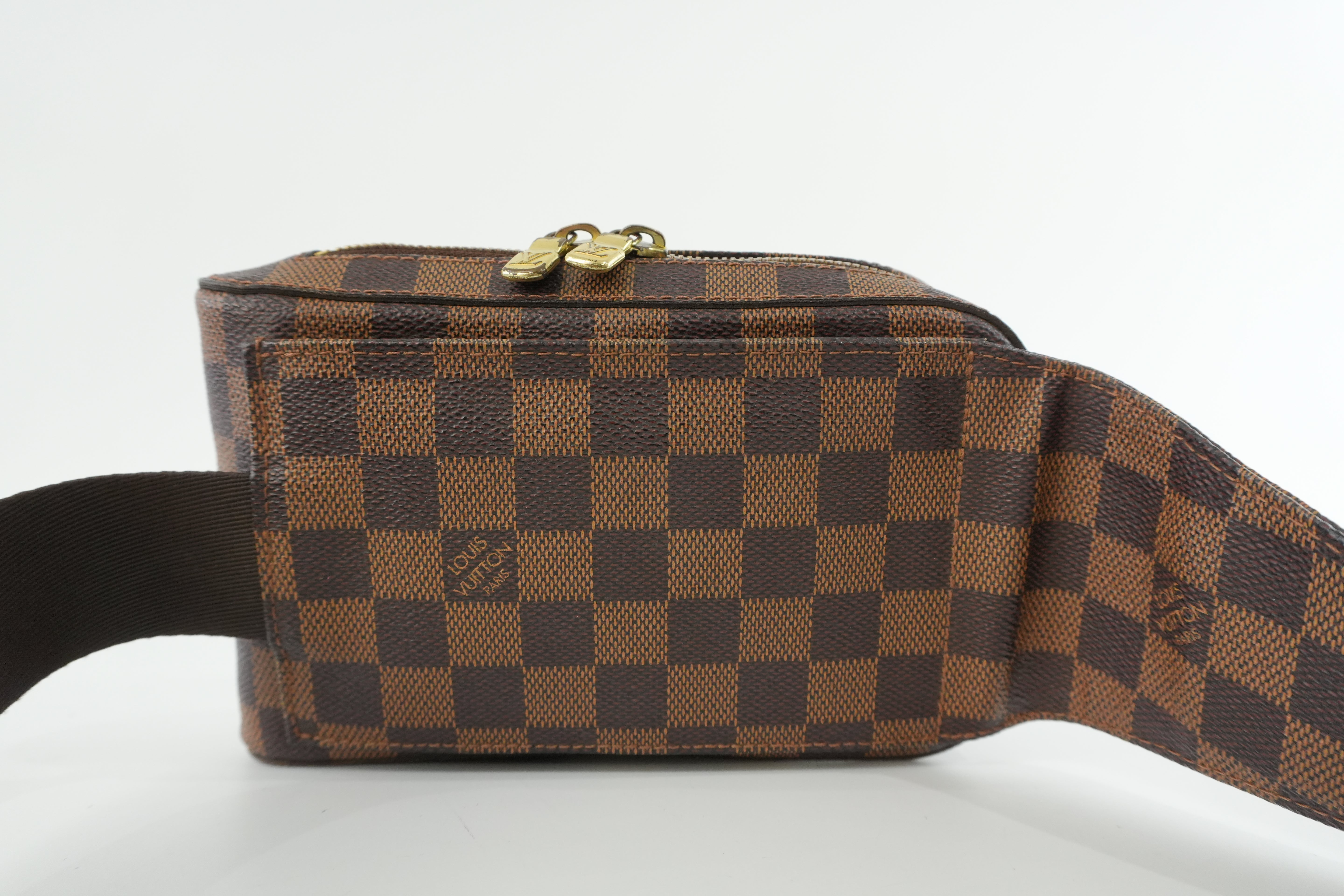 Louis Vuitton Damier Ebene Geronimo Body Bag Used