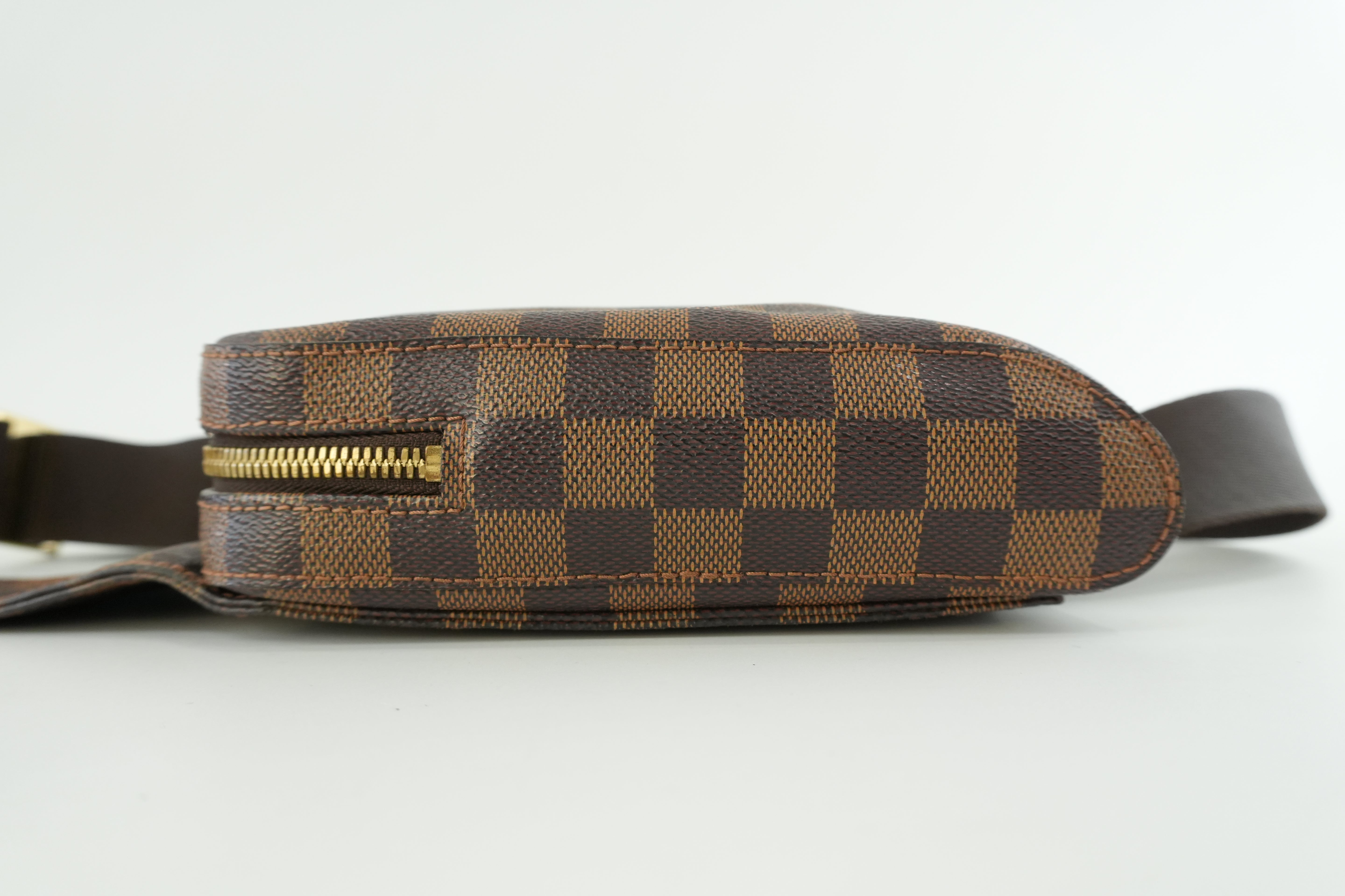 Louis Vuitton Damier Ebene Geronimo Body Bag Used