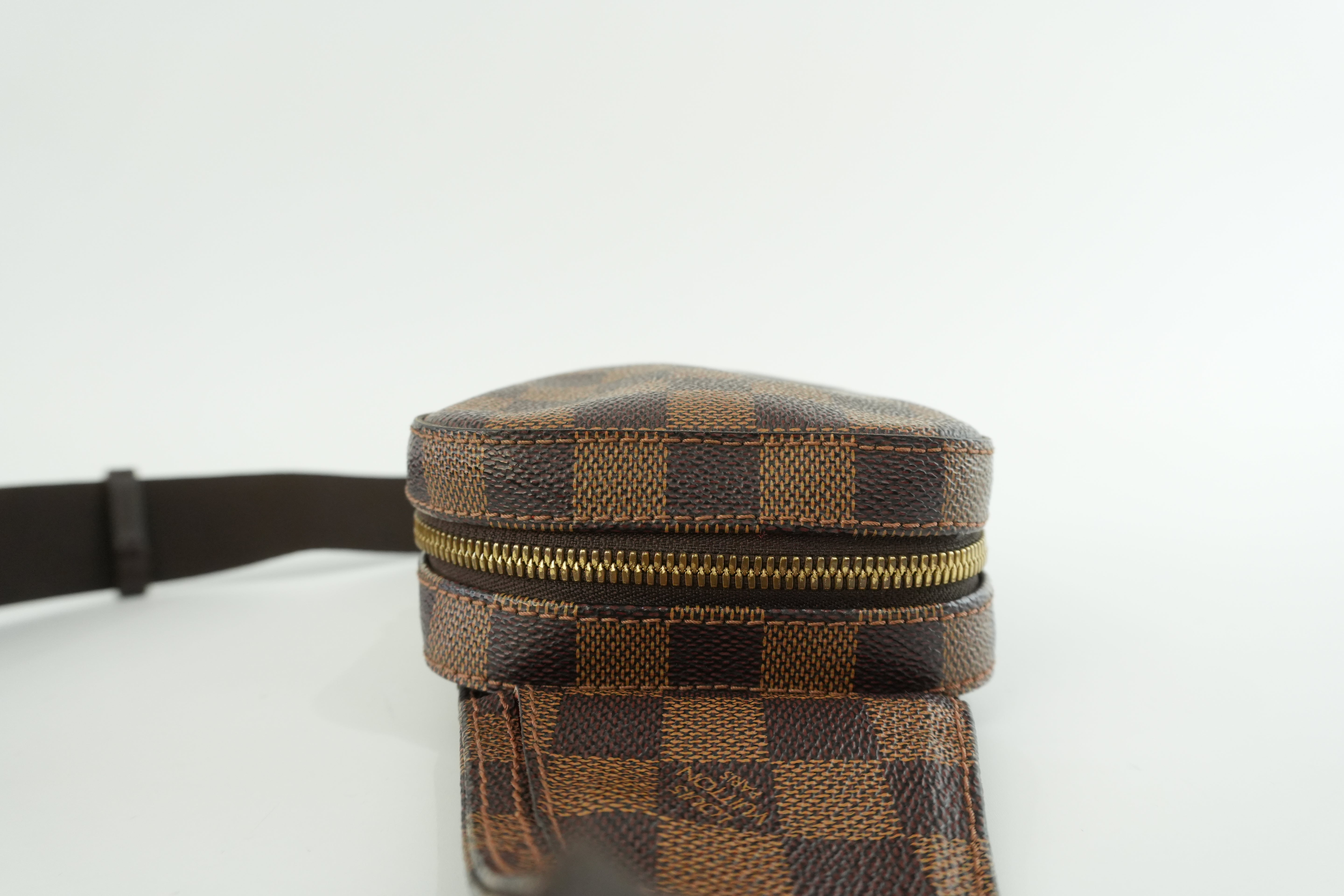 Louis Vuitton Damier Ebene Geronimo Body Bag Used