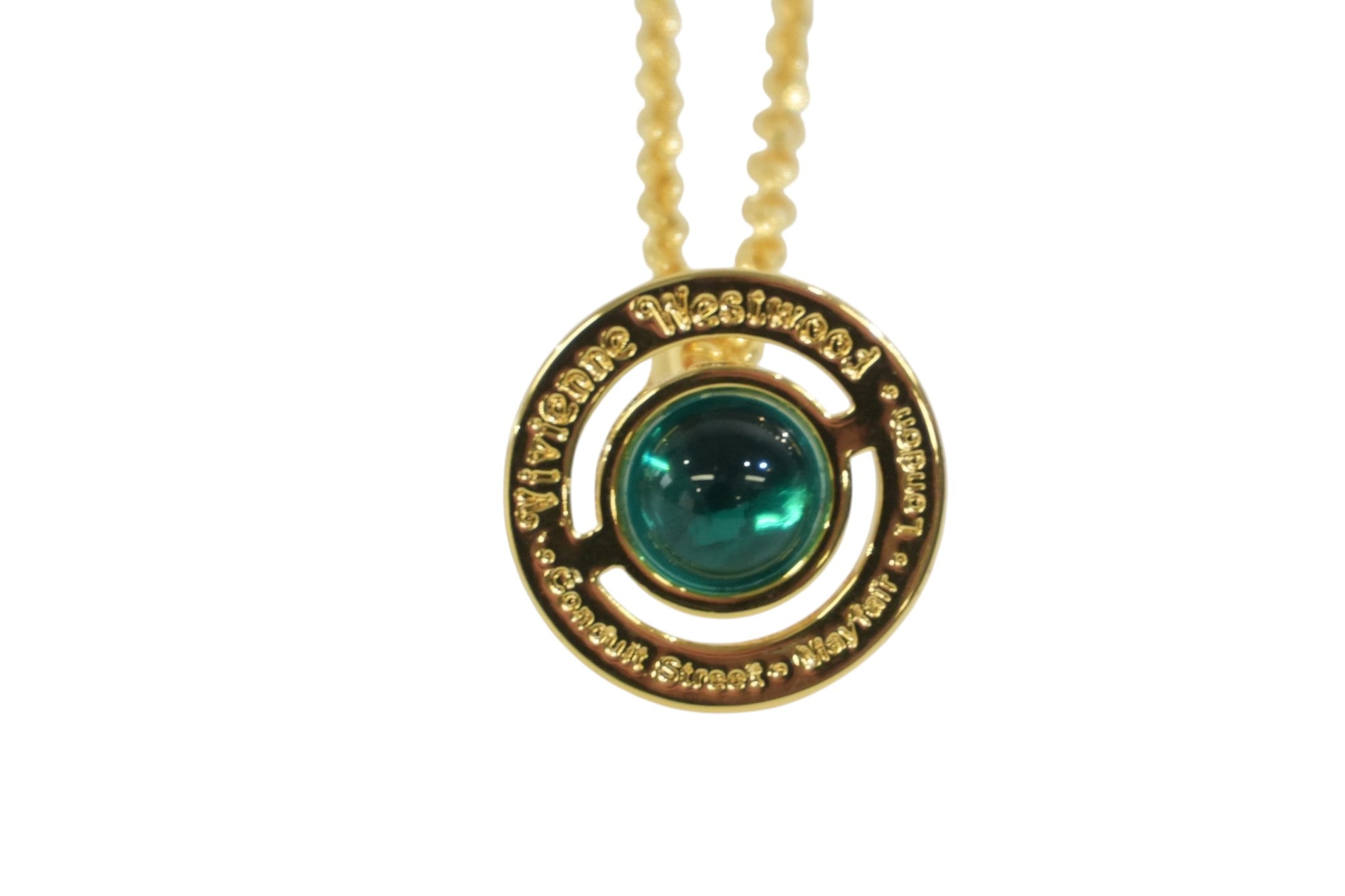 Pre-owned Vivienne Westwood Necklace Blue and Gold