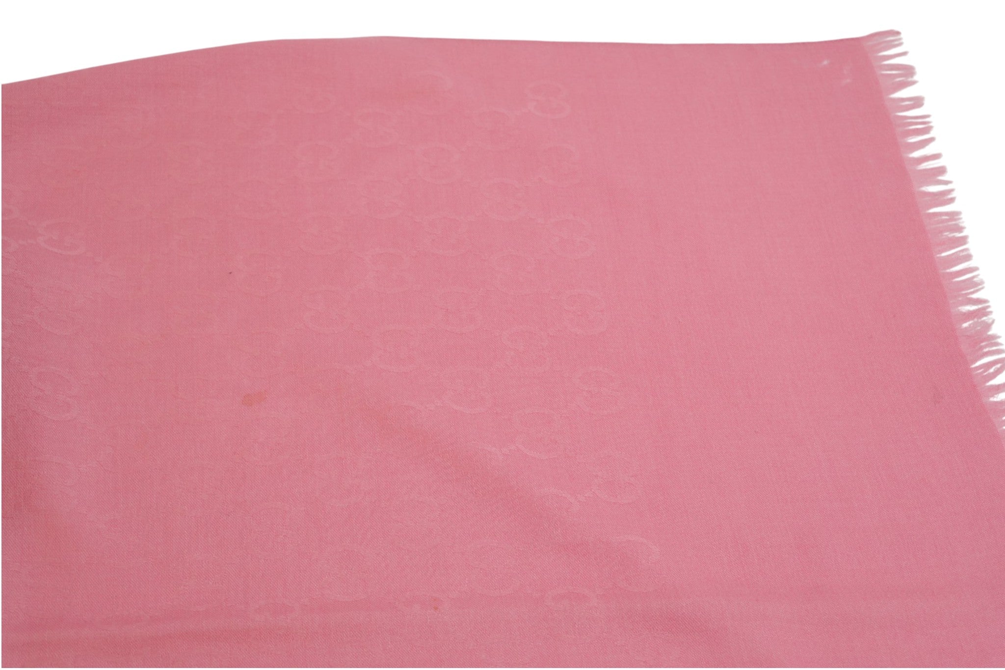 Pre-owned Gucci Scarf Pink