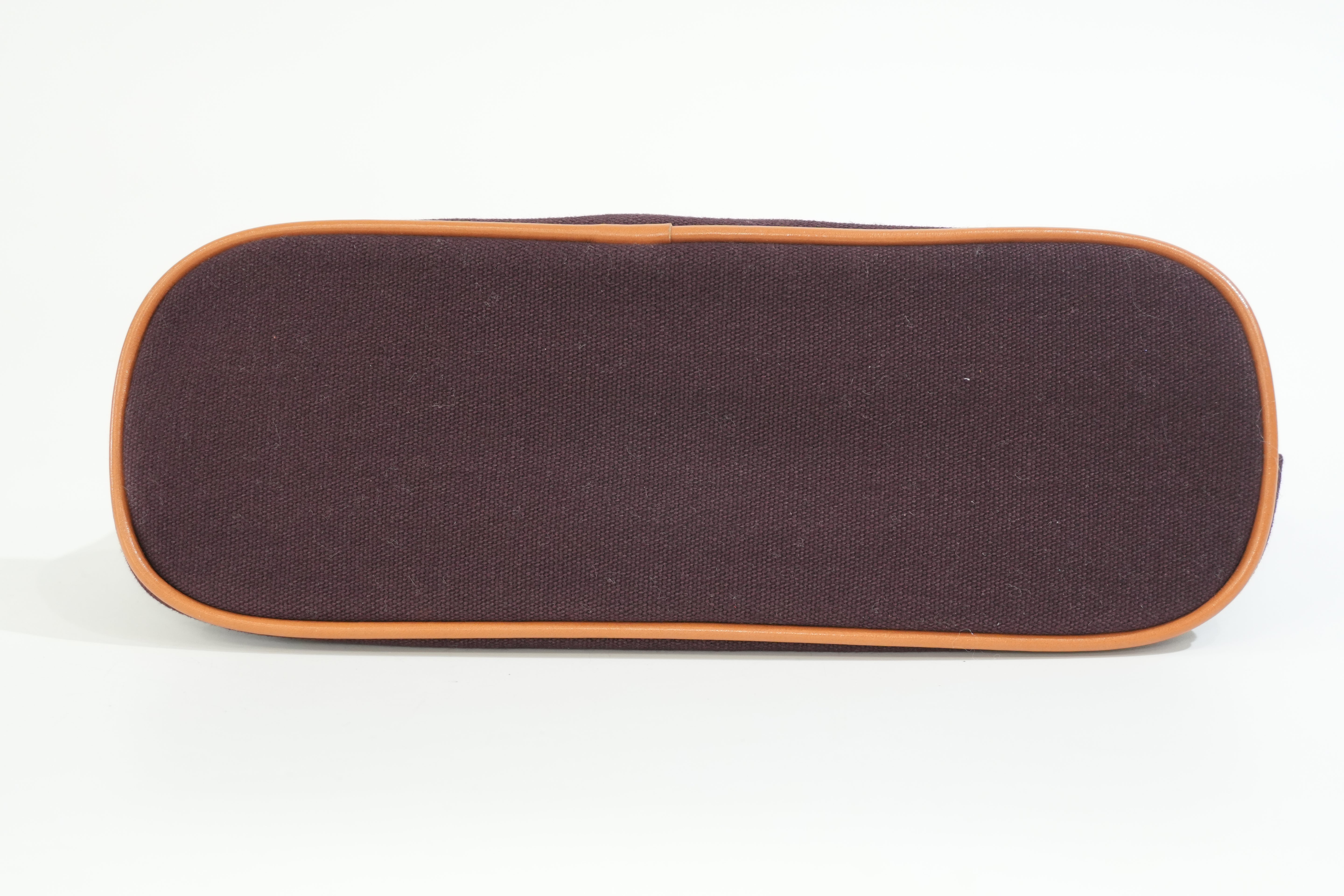 Pre-owned Hermes Pouch Purple