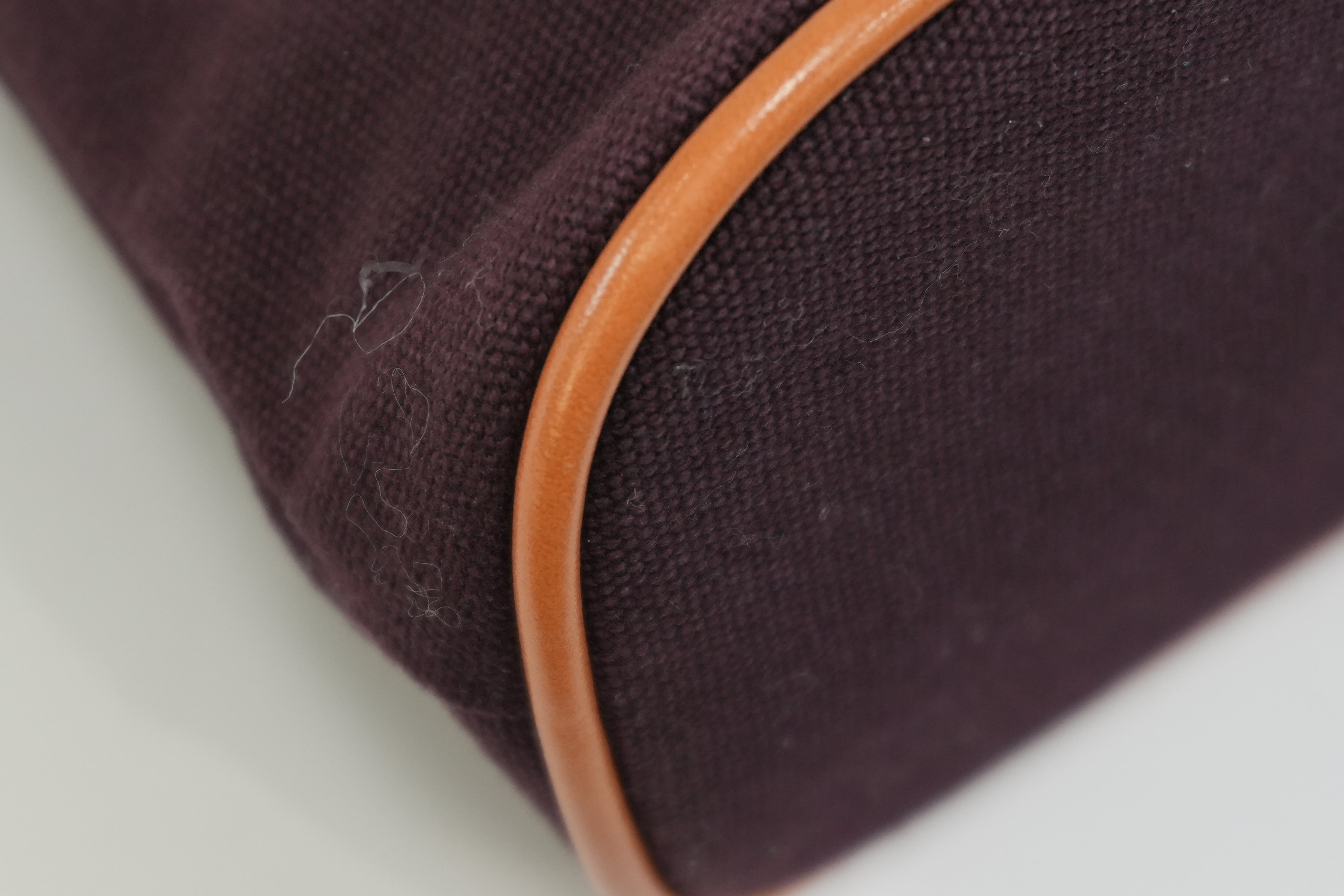 Pre-owned Hermes Pouch Purple