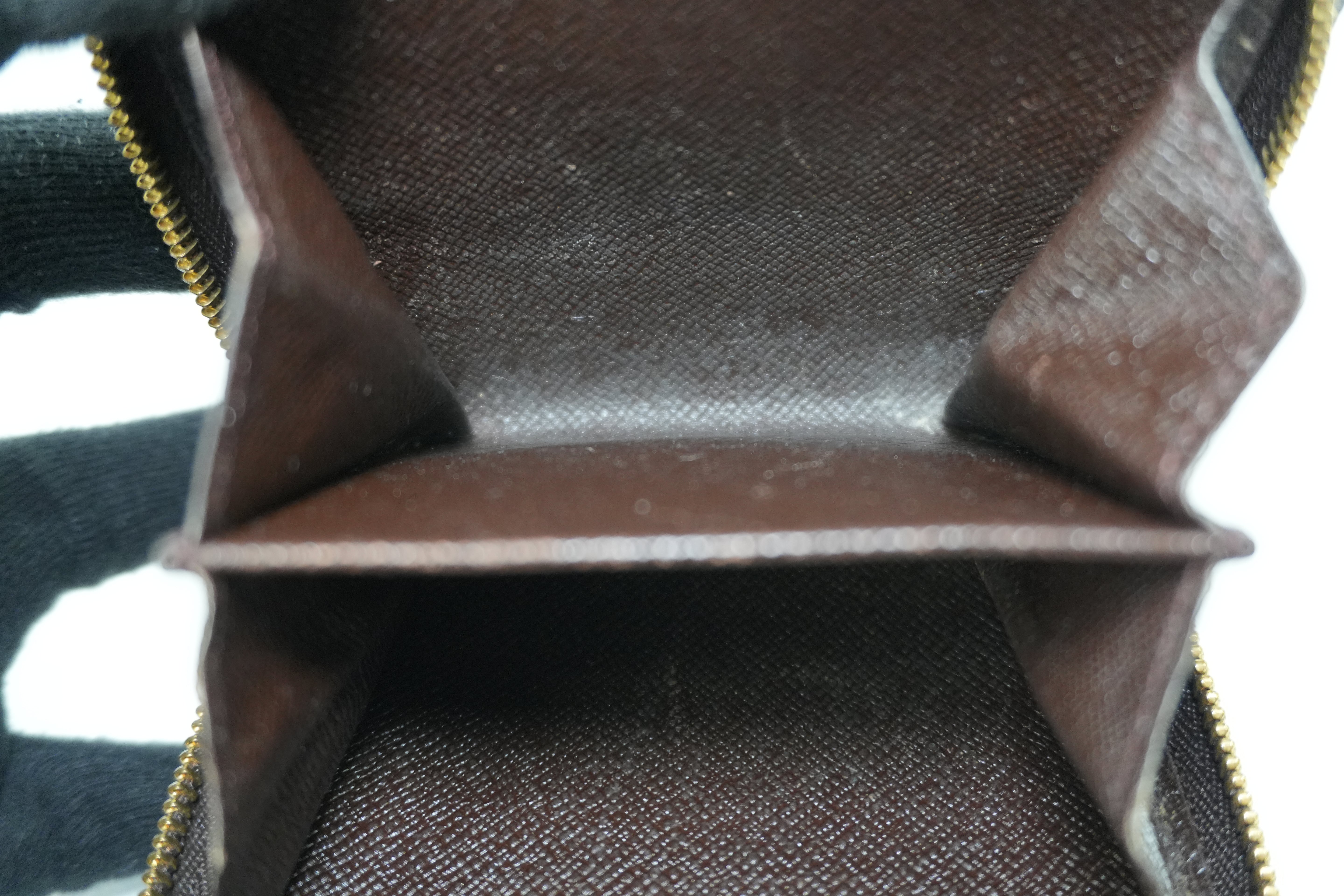 Louis Vuitton Damier Ebene Compact Wallet Used