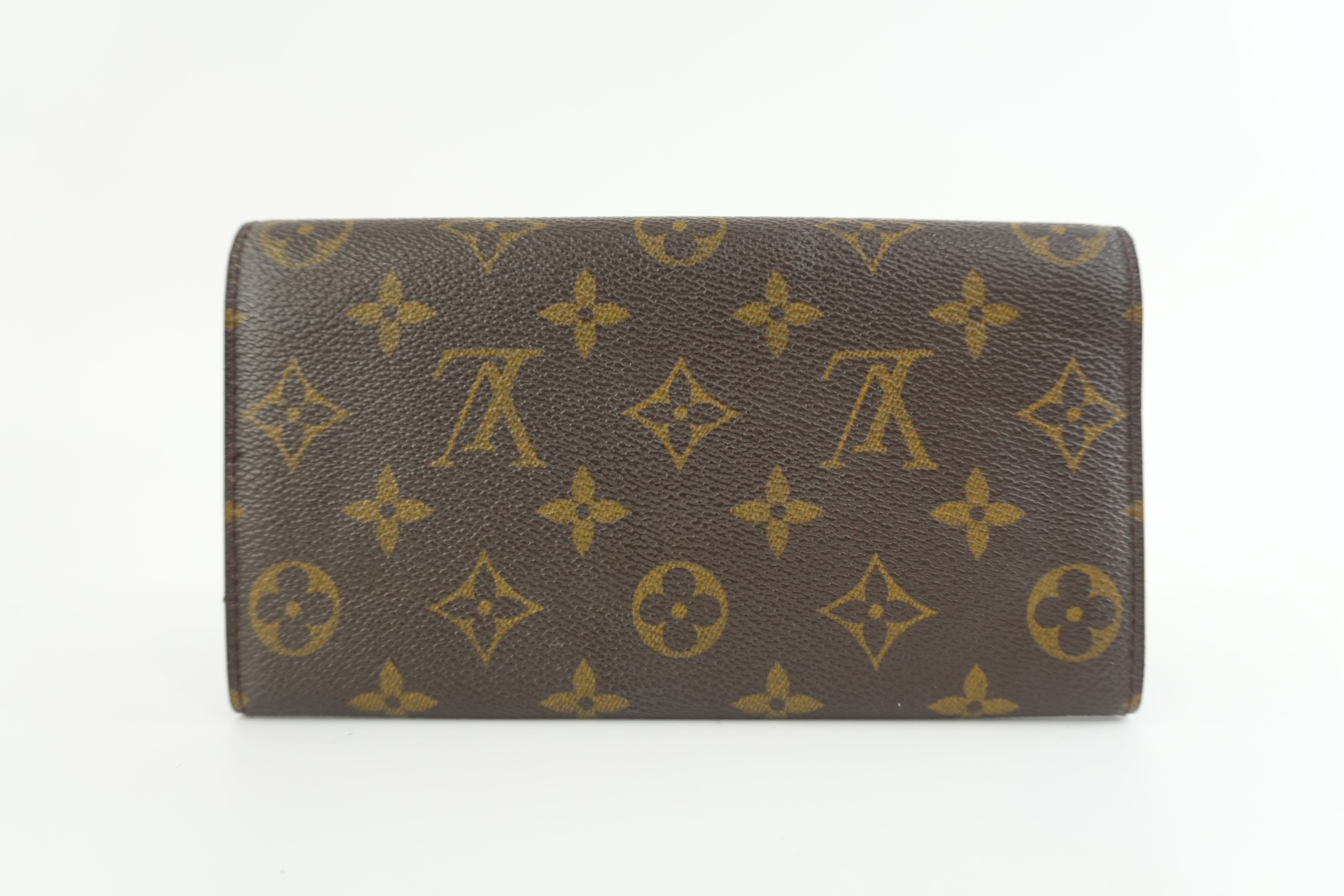 Louis Vuitton Monogram Long Wallet Used