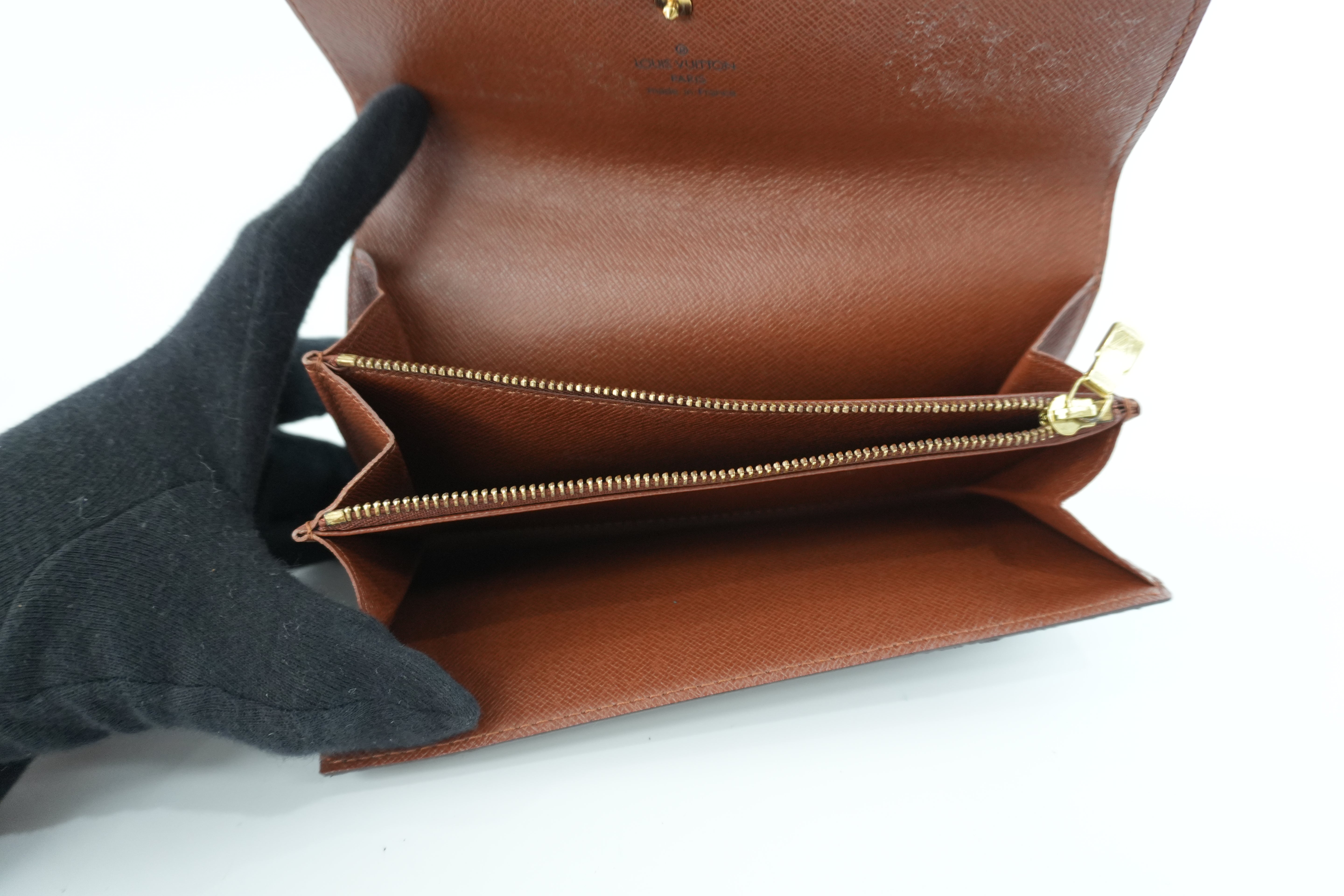 Louis Vuitton Monogram Long Wallet Used