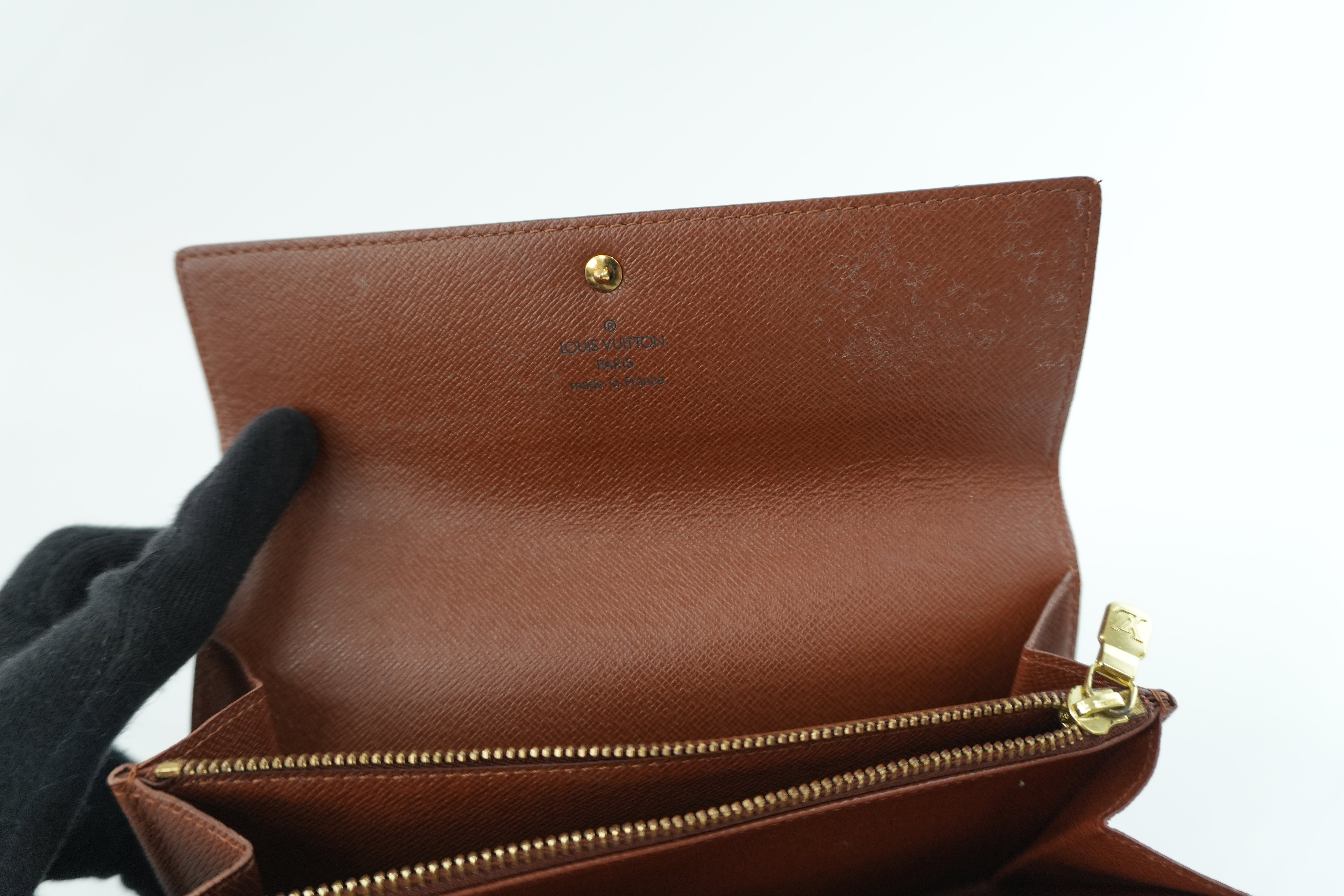 Louis Vuitton Monogram Long Wallet Used