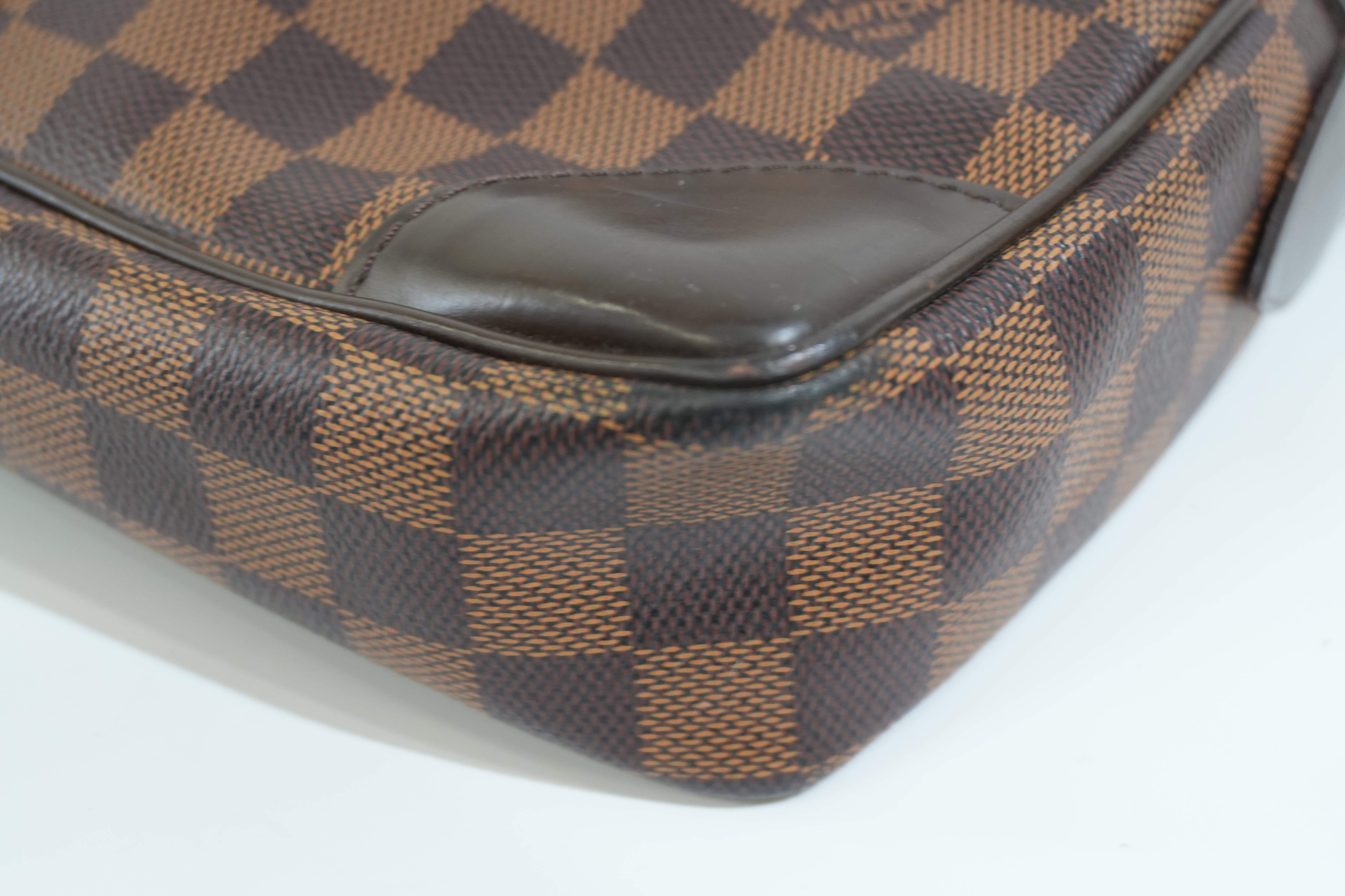 Pre-owned Louis Vuitton Damier Ebene Porte Documents Briefcase