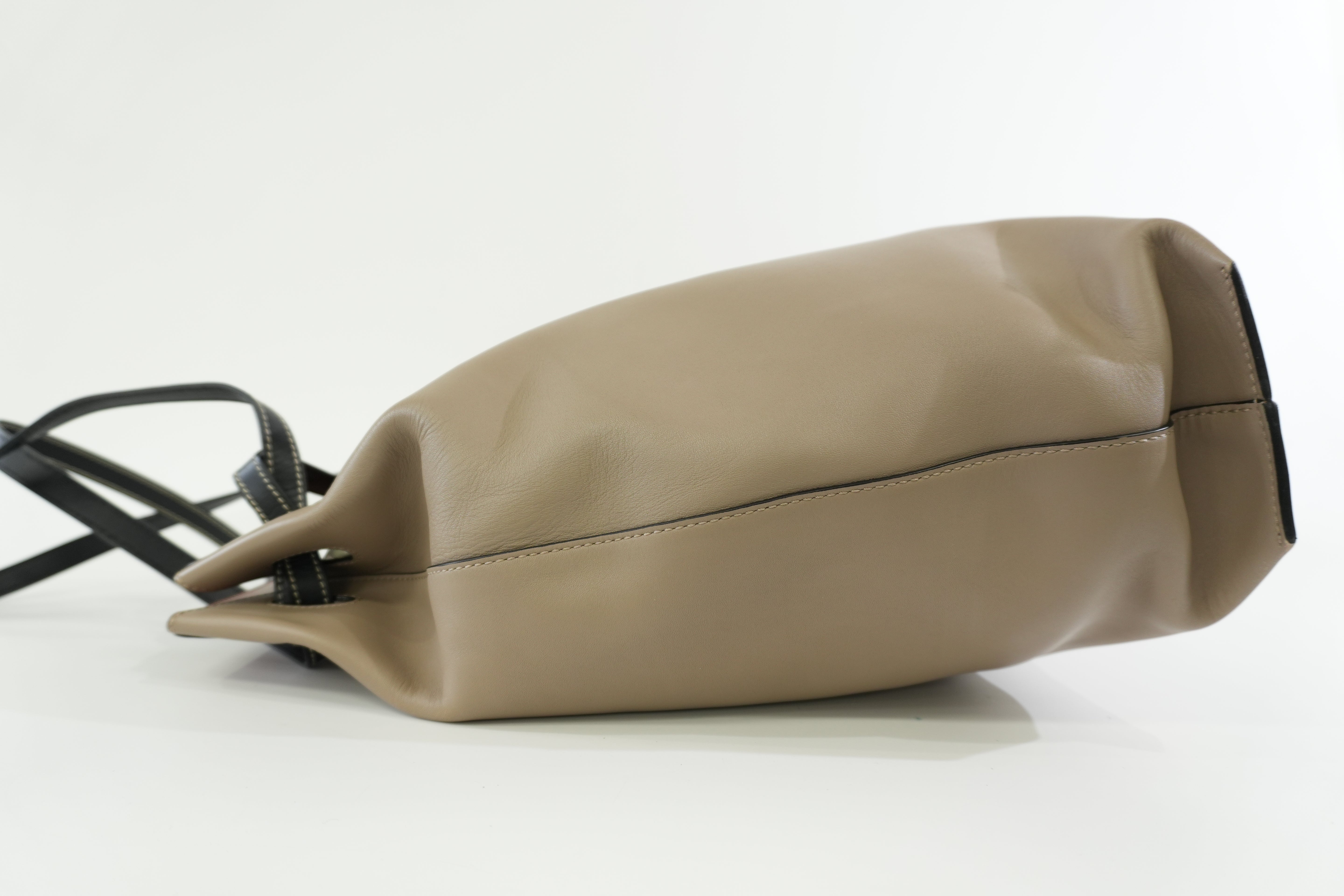 Pre-owned Loewe Lazo Tote Bag Brown