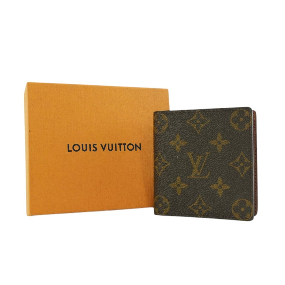 Louis Vuitton Monogram Men's Compact Wallet Used