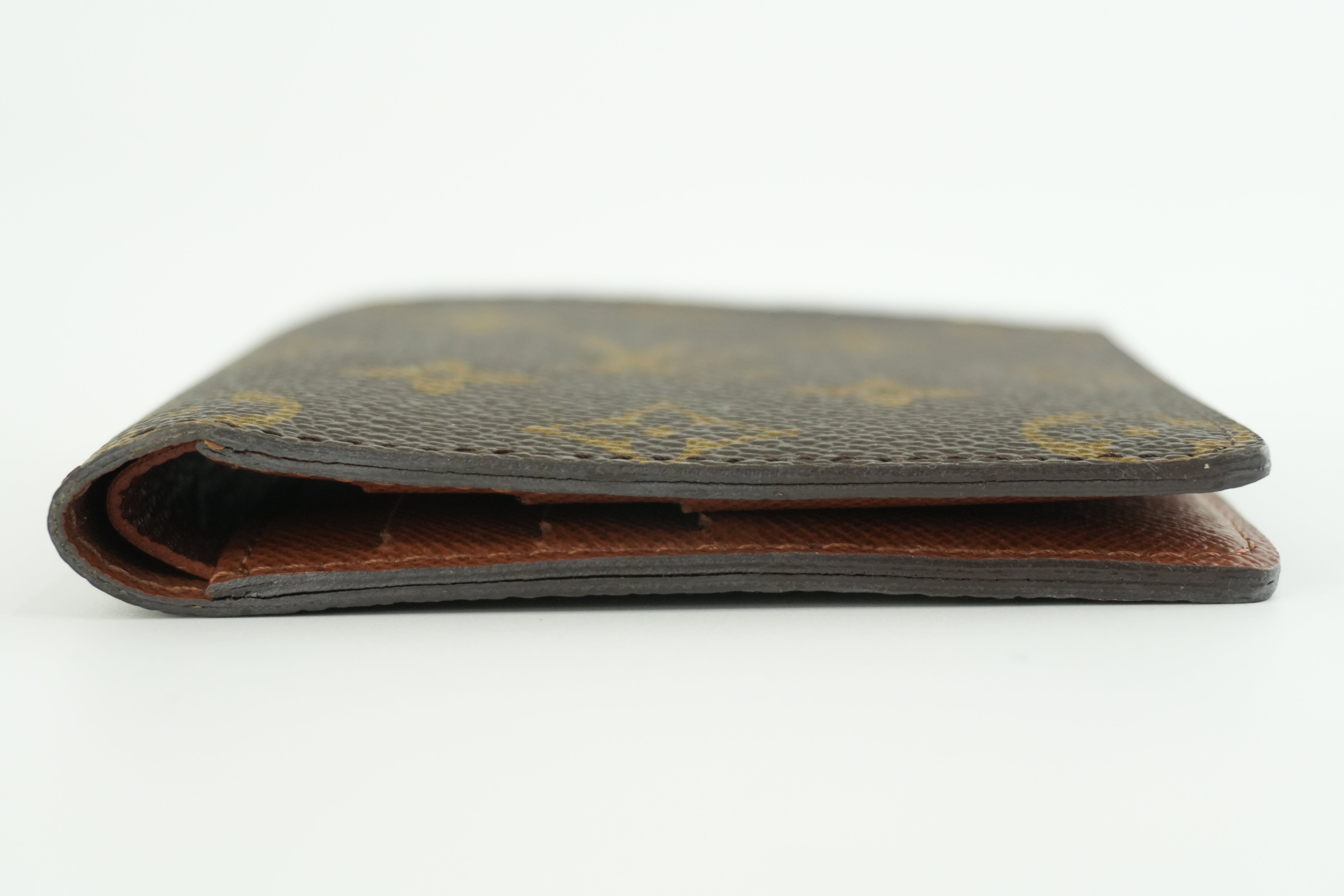 Louis Vuitton Monogram Men's Compact Wallet Used