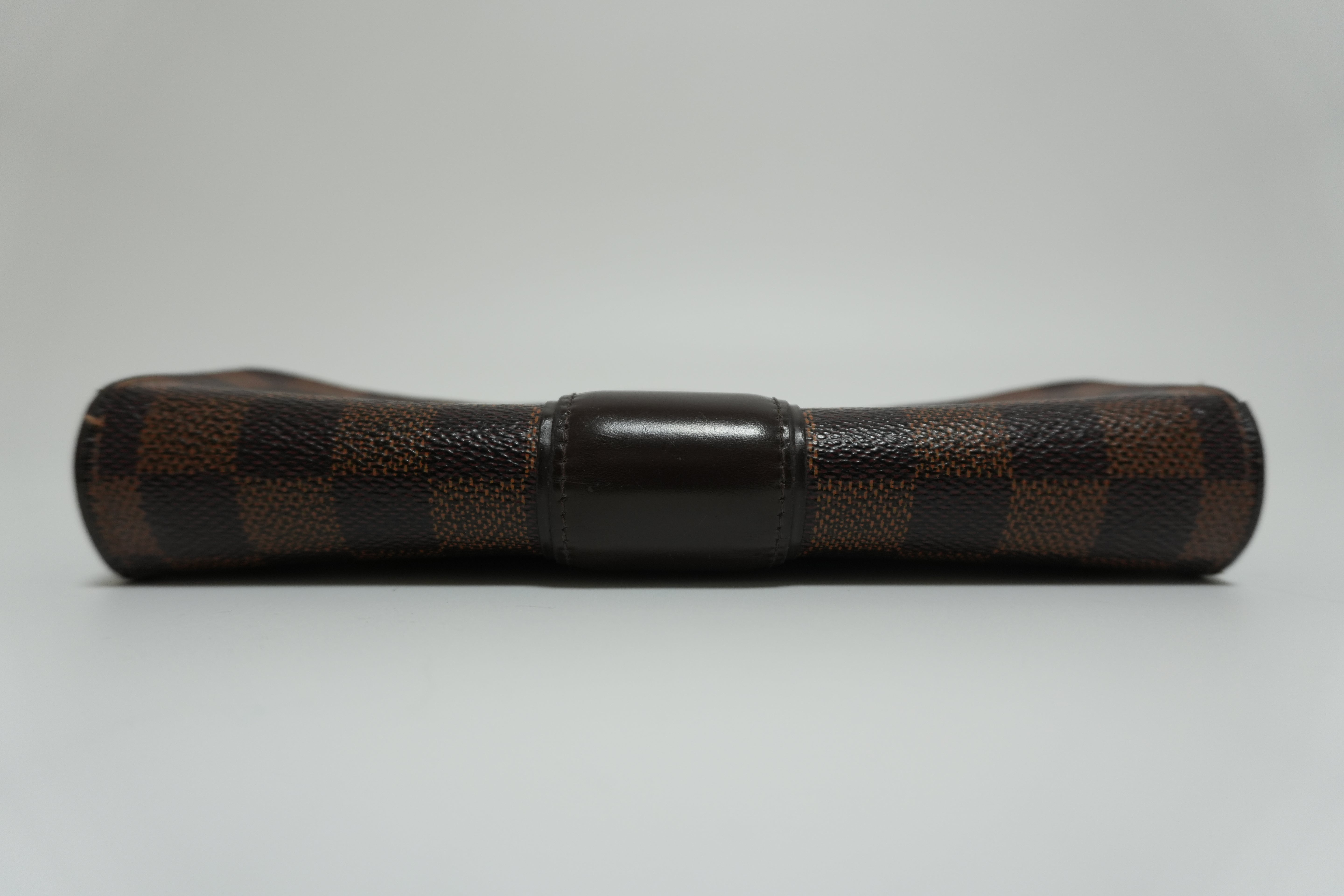 Louis Vuitton Damier Ebene Portefeuille Sistine Wallet Used