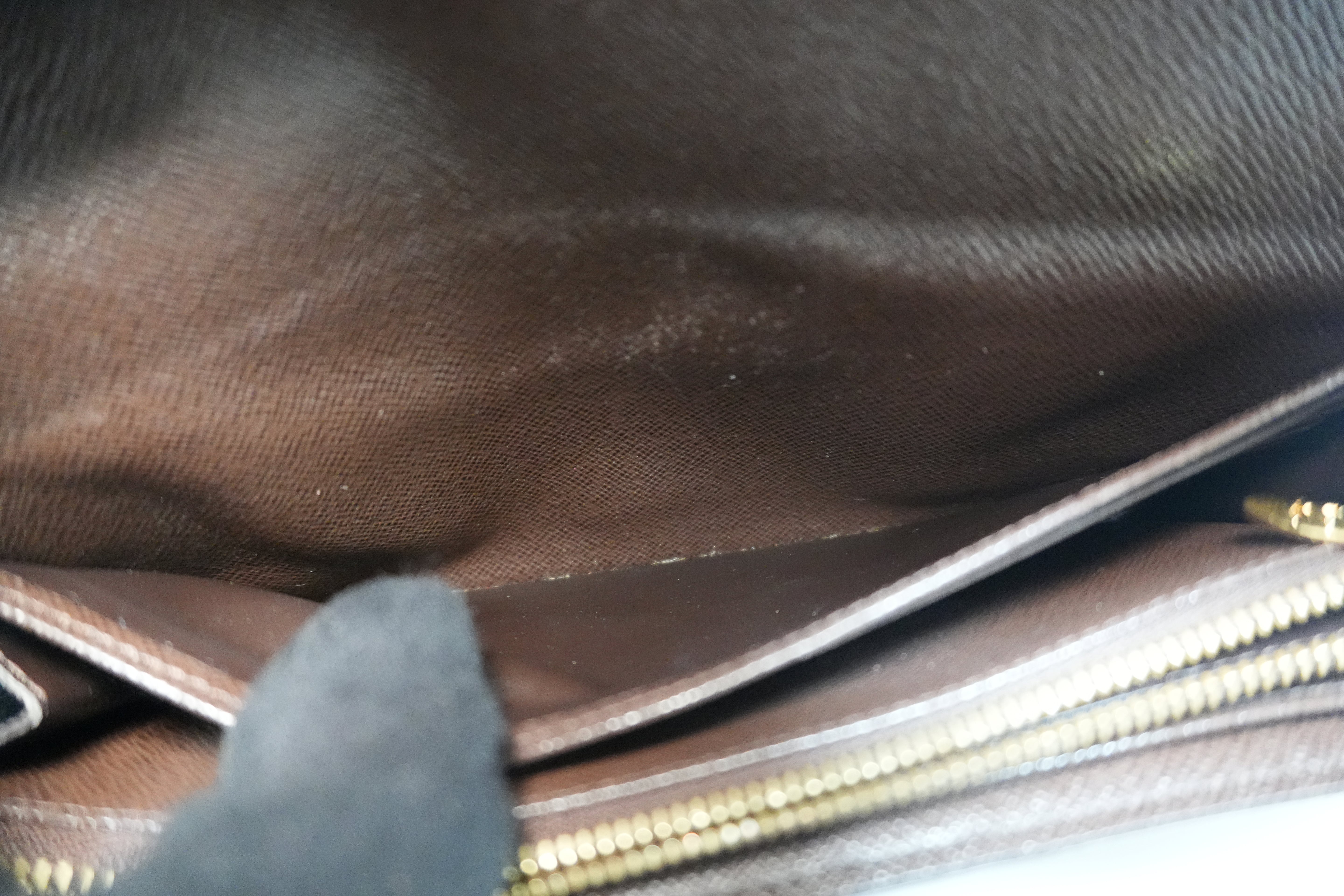 Louis Vuitton Damier Ebene Portefeuille Sistine Wallet Used