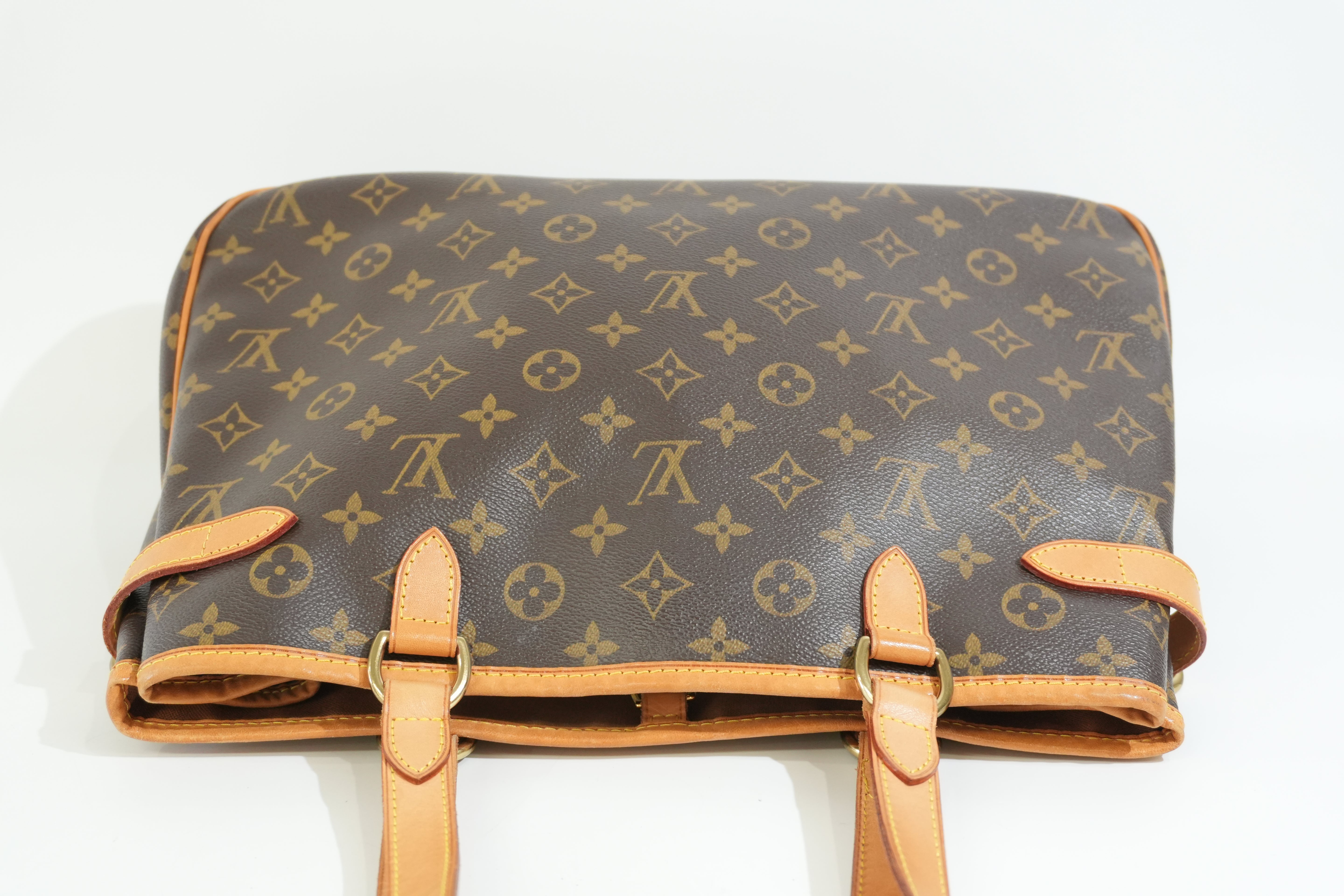Pre-owned Louis Vuitton Monogram Batignolles Tote Bag