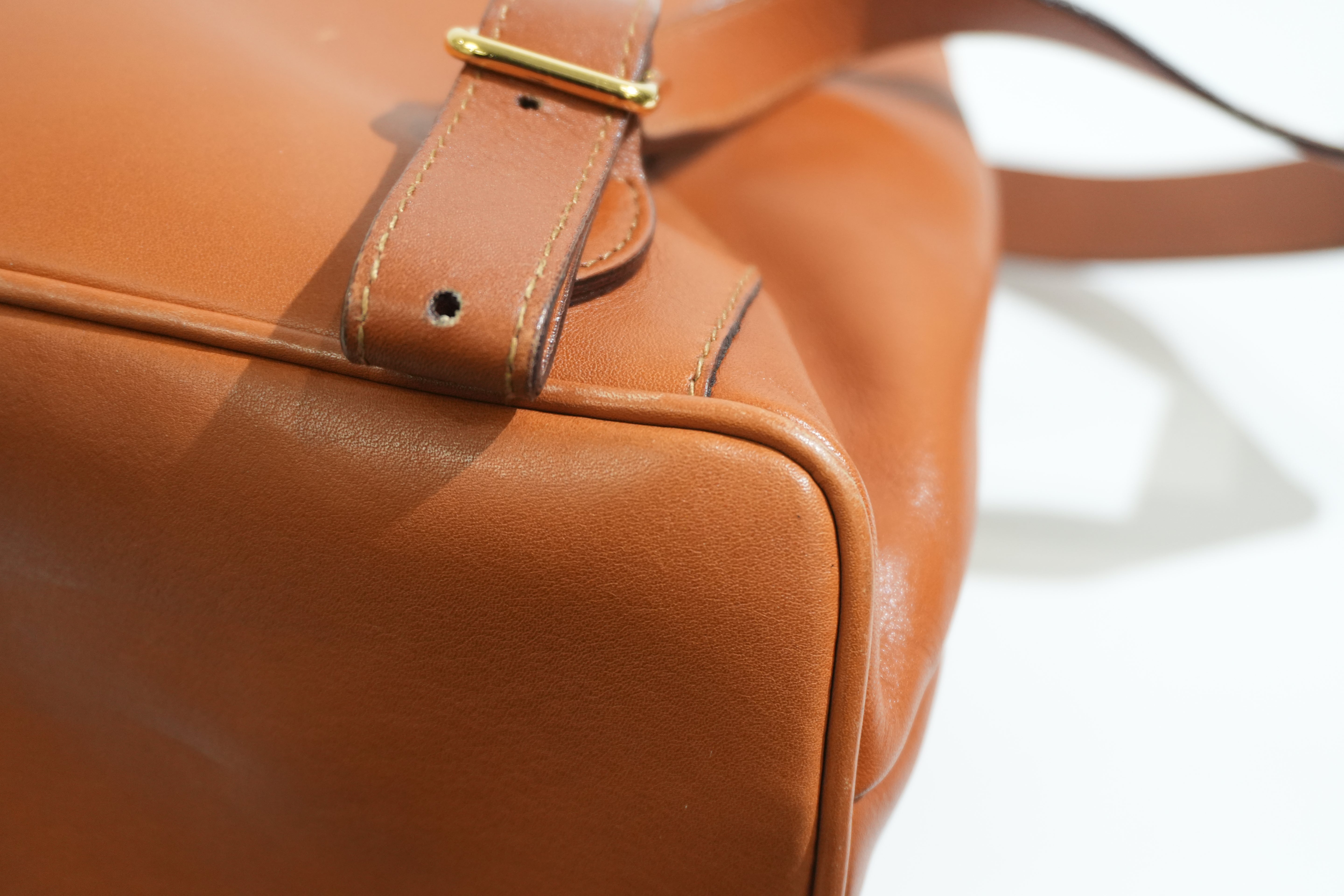 Pre-owned Gucci Bamboo Backpack Brown