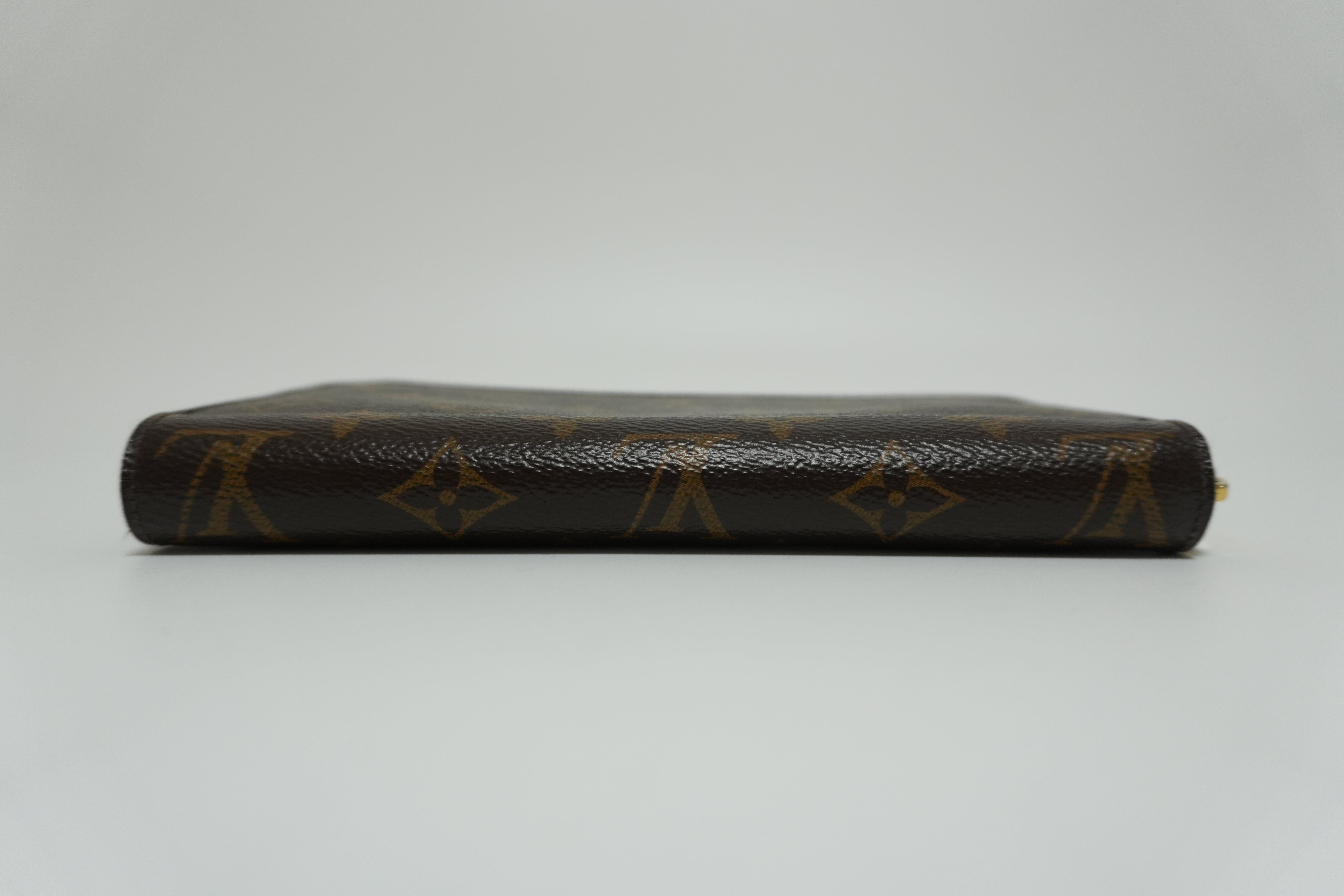 Louis Vuitton Monogram Zippy Wallet Used