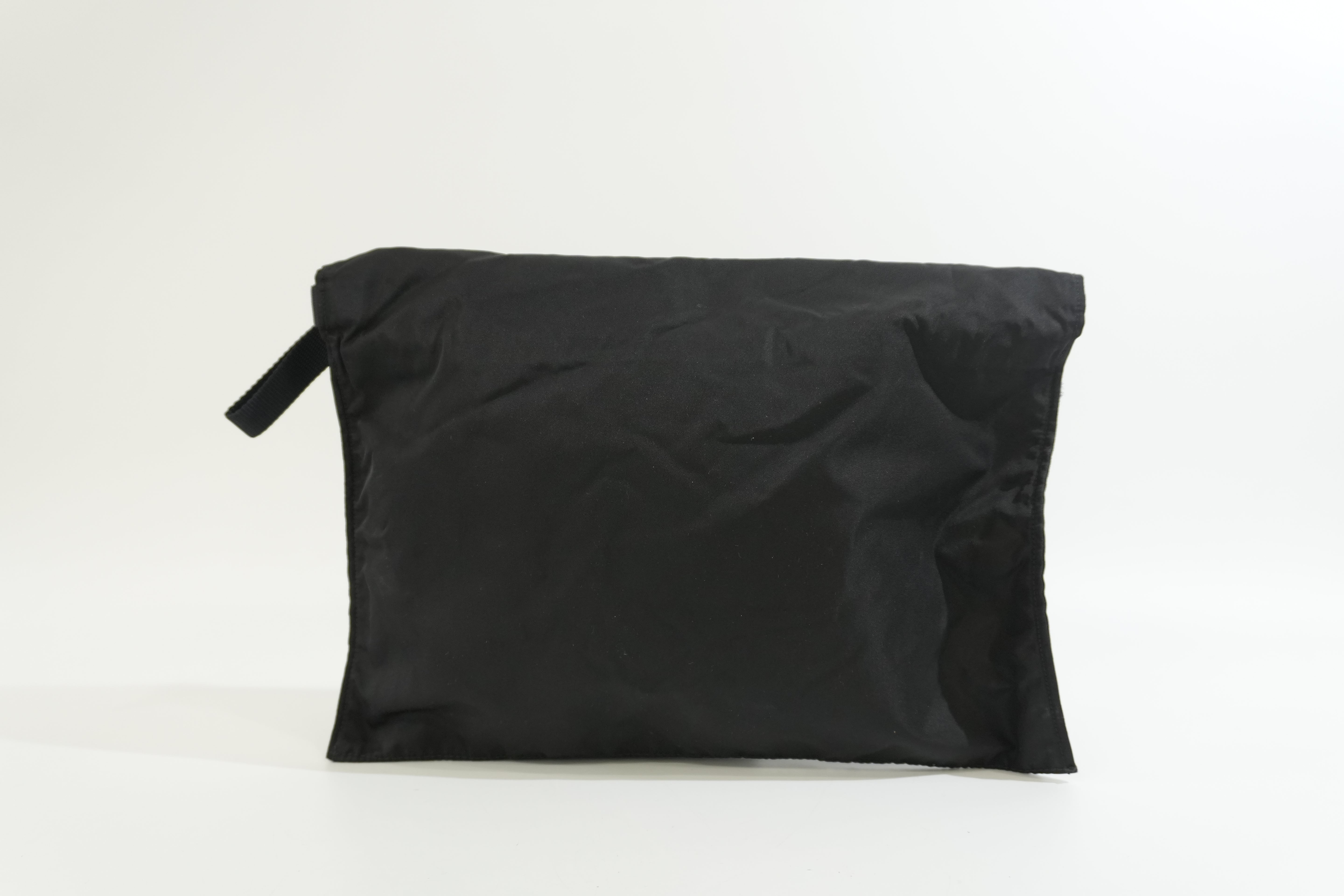 Pre-owned Prada Laptop Bag Black