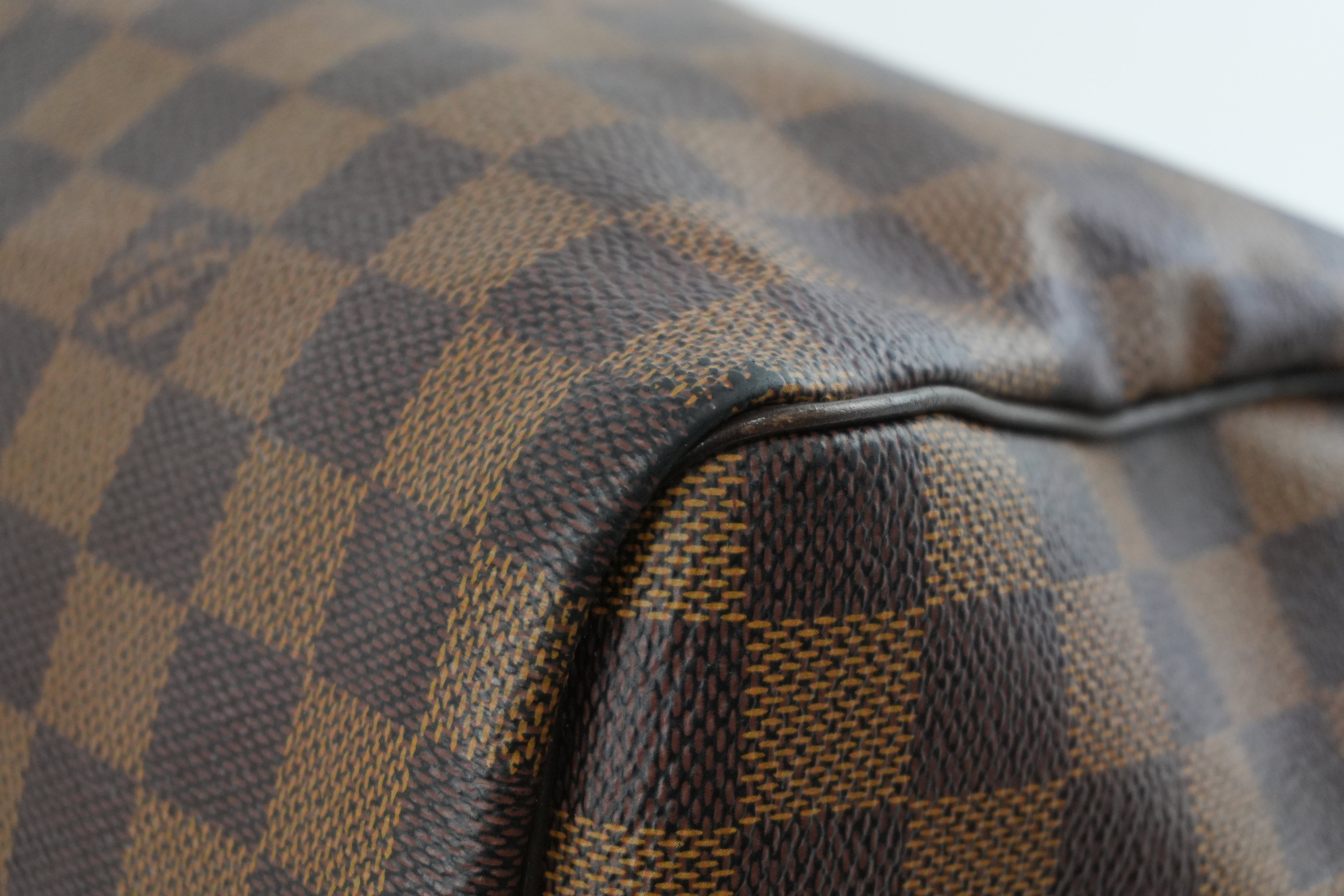 Louis Vuitton Damier Ebene Speedy 30 Handbag Used