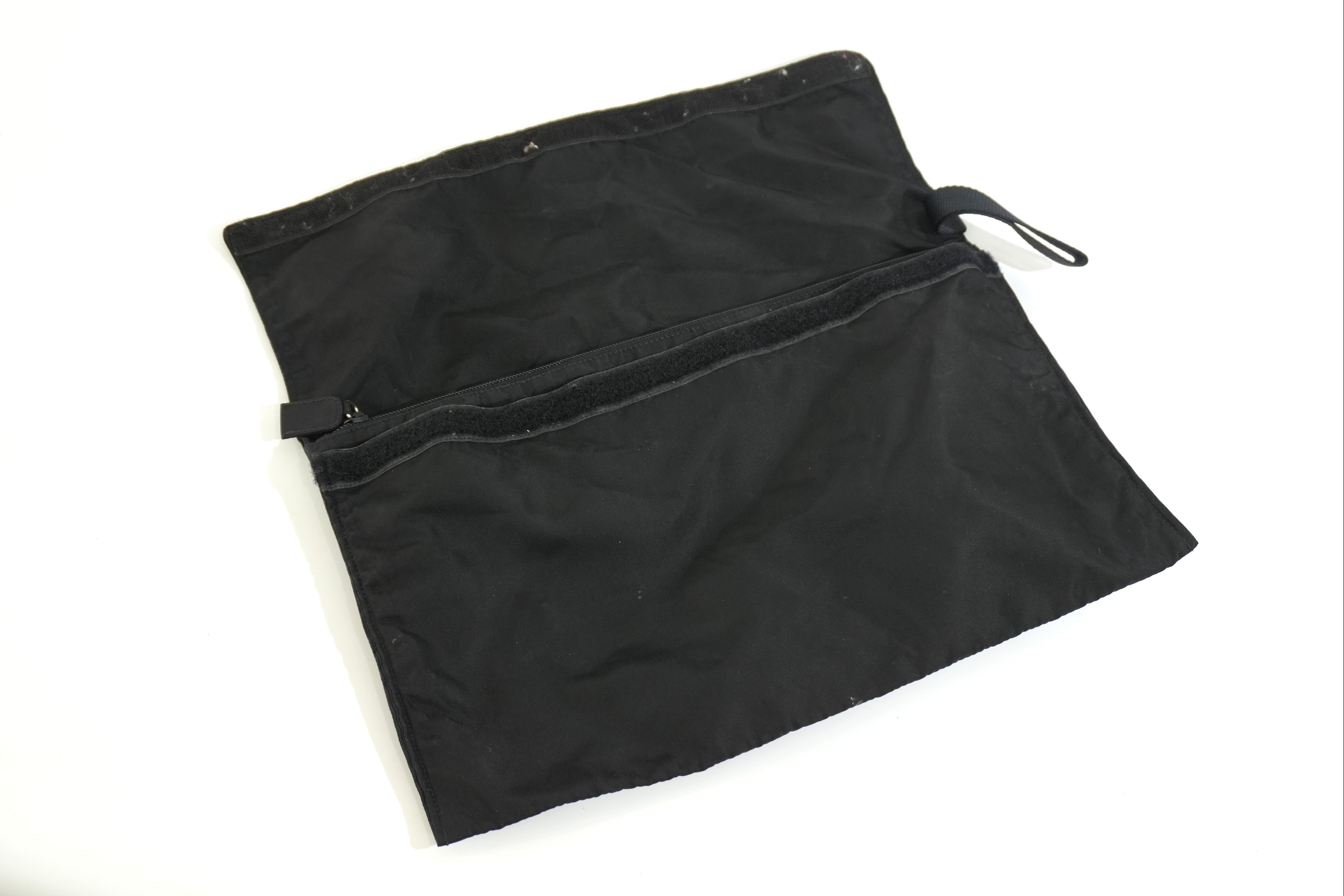 Pre-owned Prada Laptop Bag Black