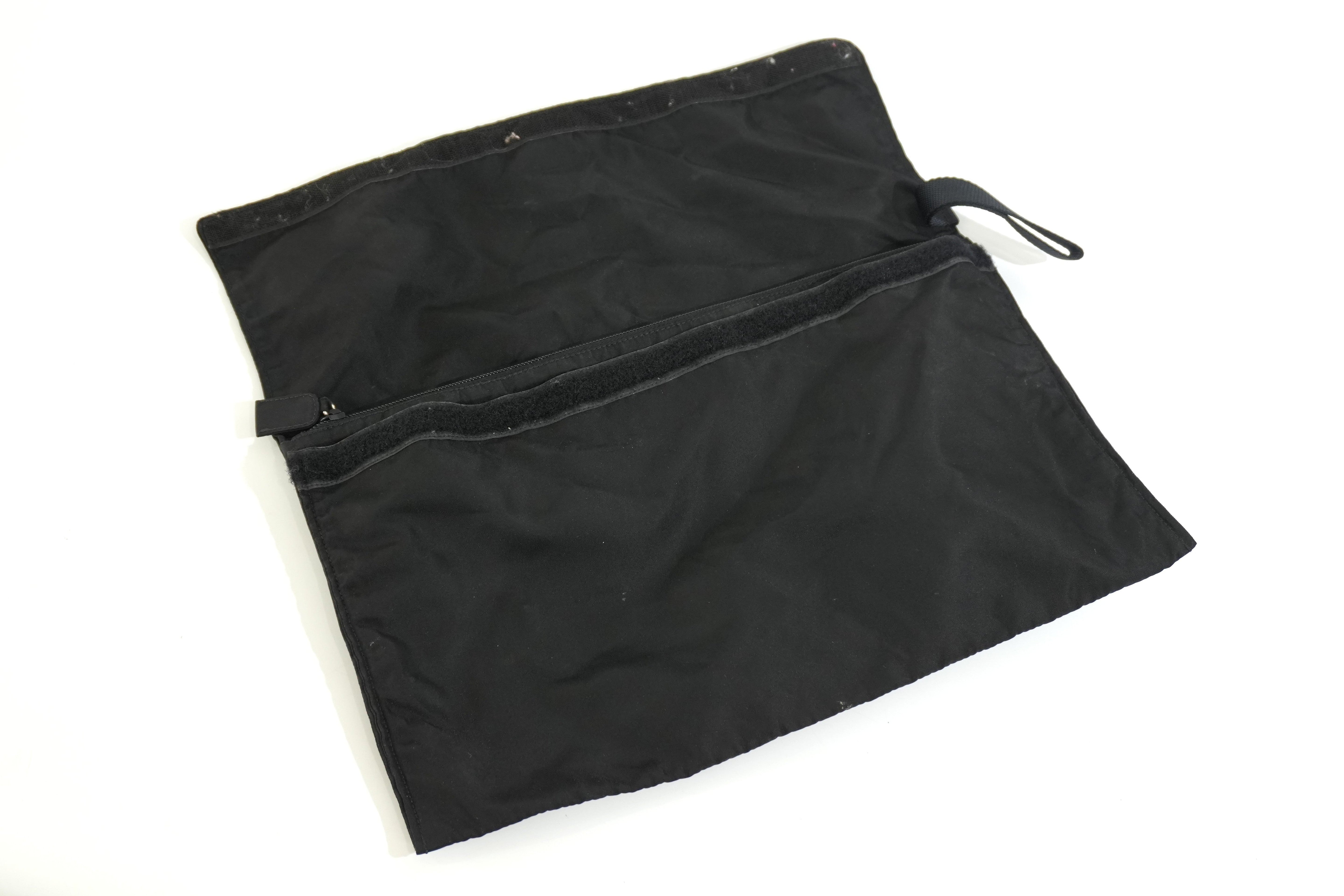 Pre-owned Prada Laptop Bag Black