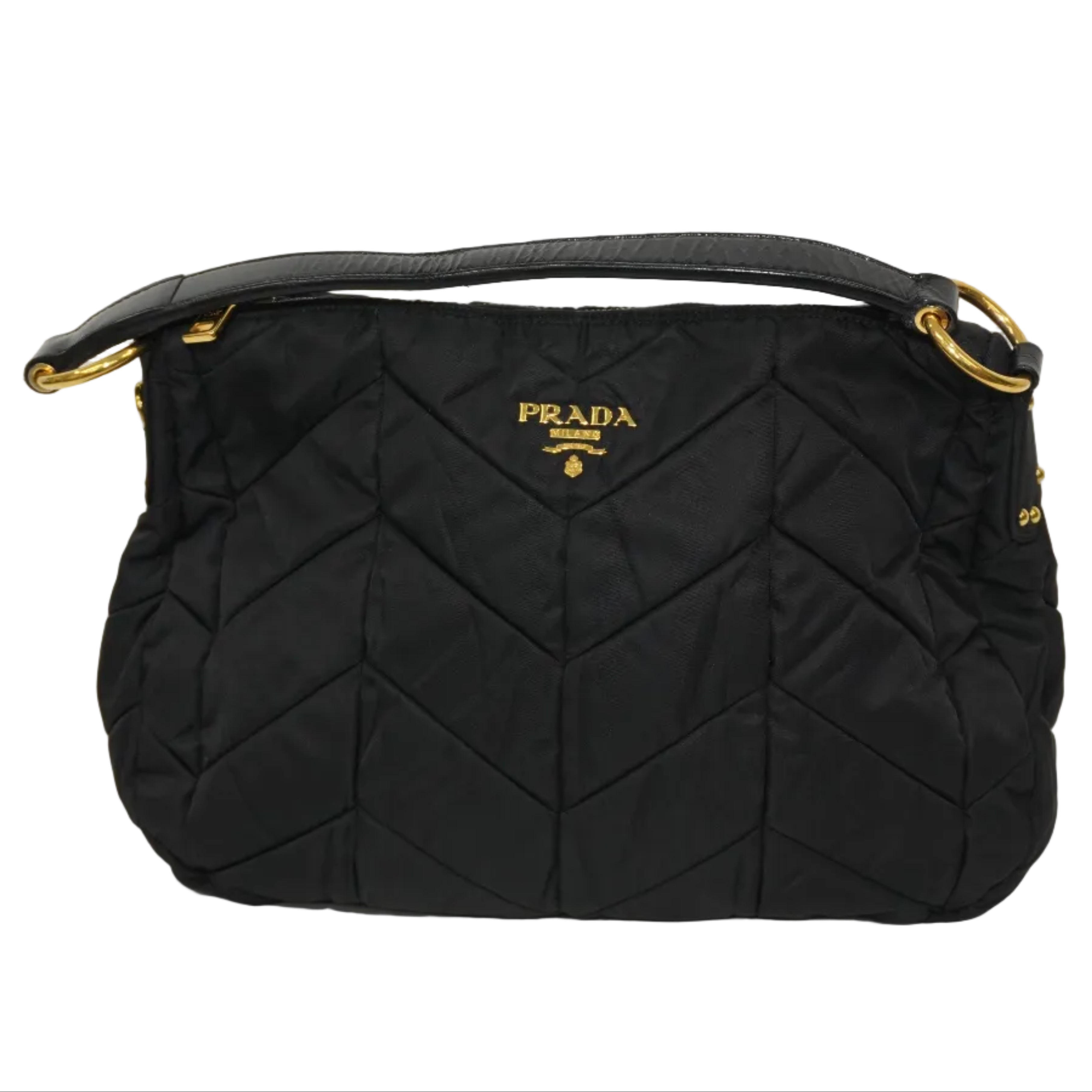 Pre-owned Prada Shoulder Bag Black