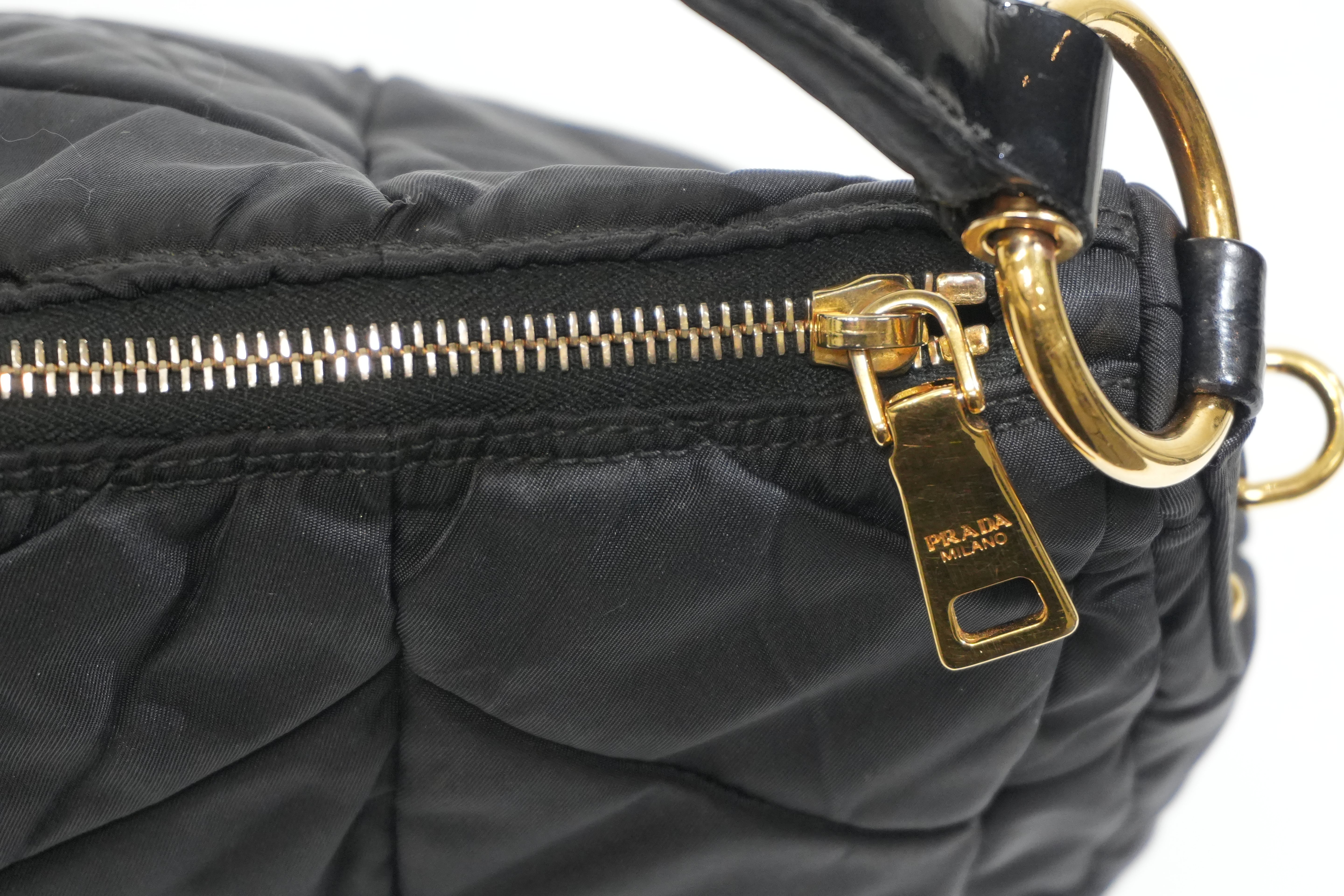 Pre-owned Prada Shoulder Bag Black