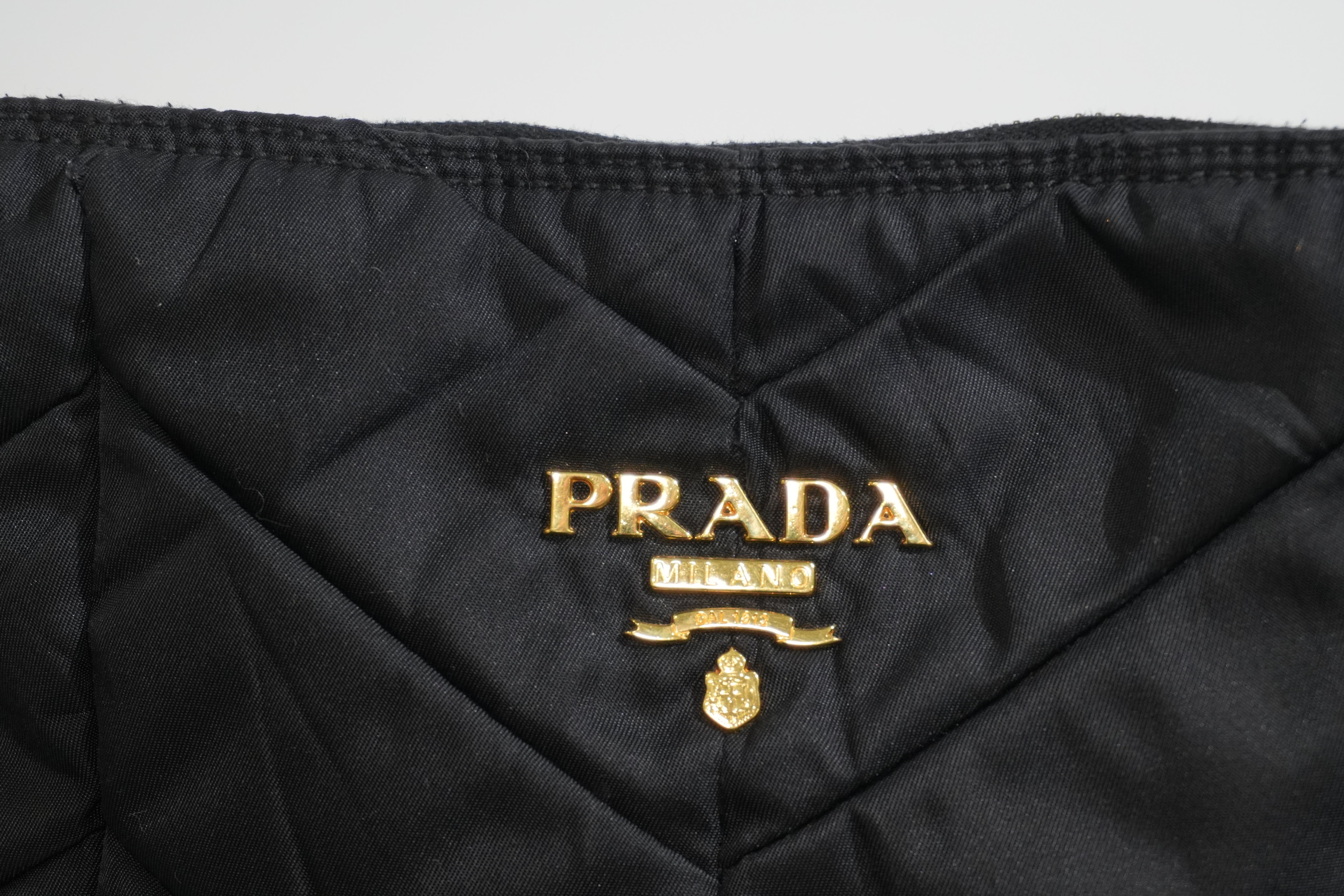 Pre-owned Prada Shoulder Bag Black