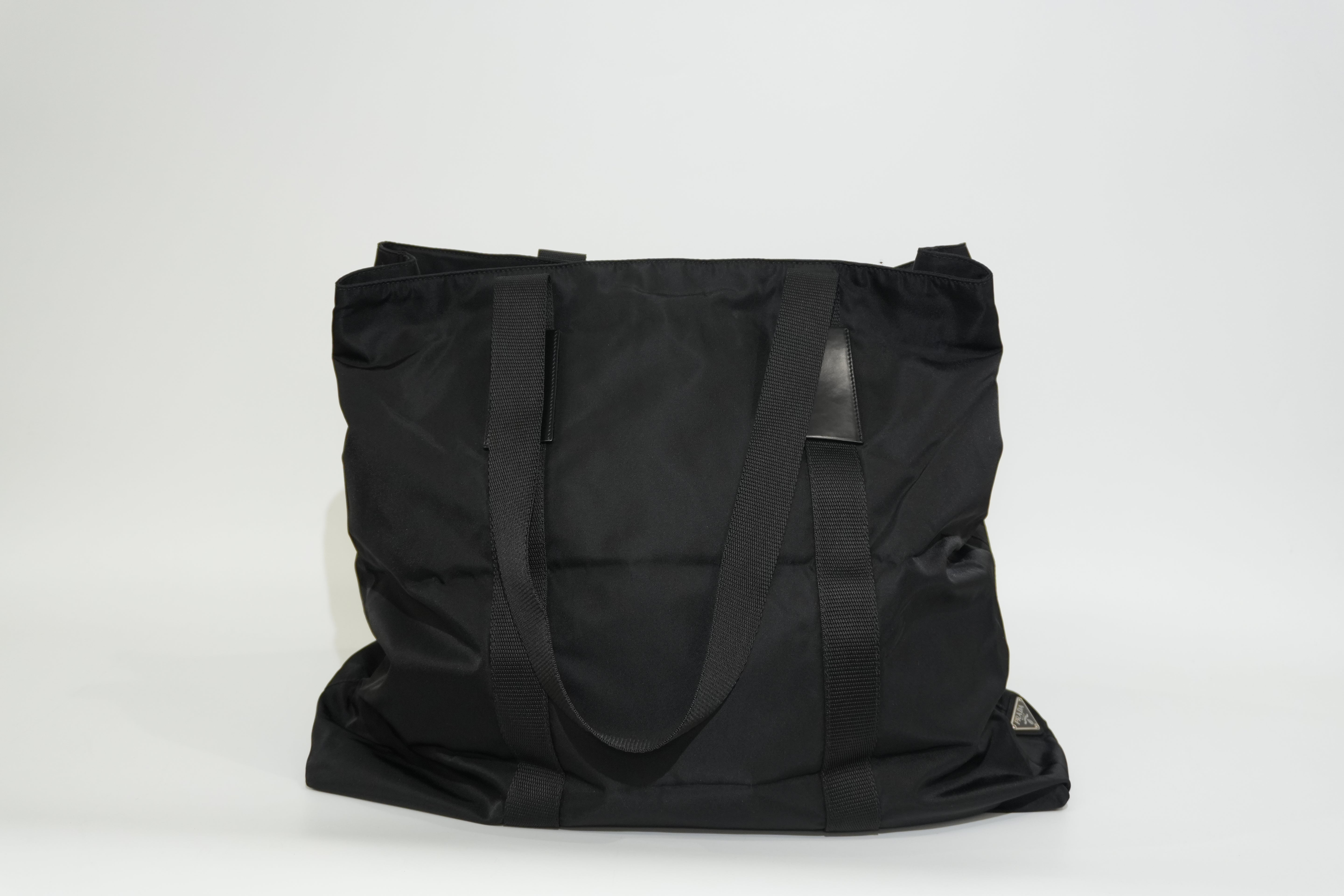 Pre-owned Prada Travel Bag Black