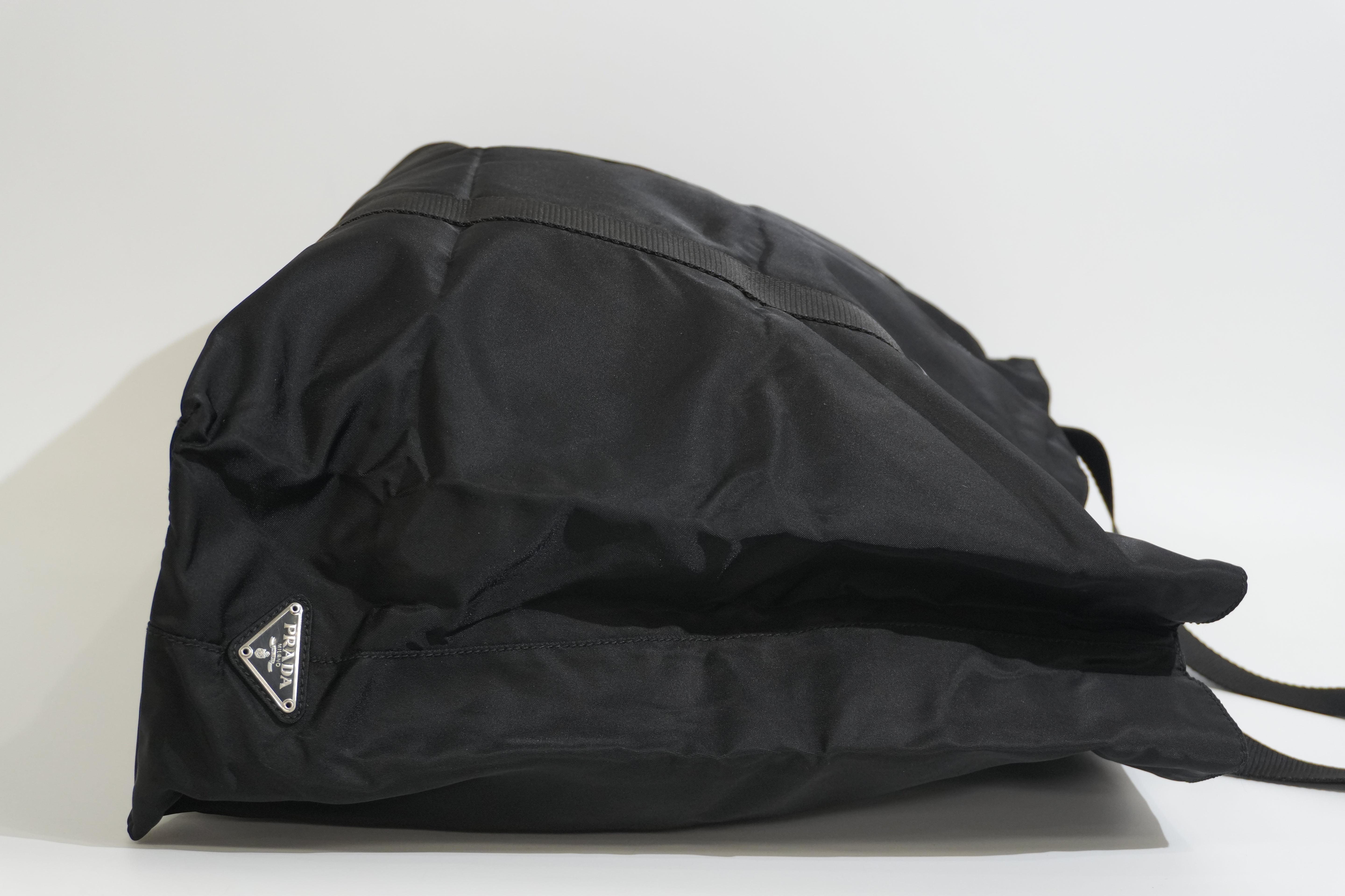 Pre-owned Prada Travel Bag Black